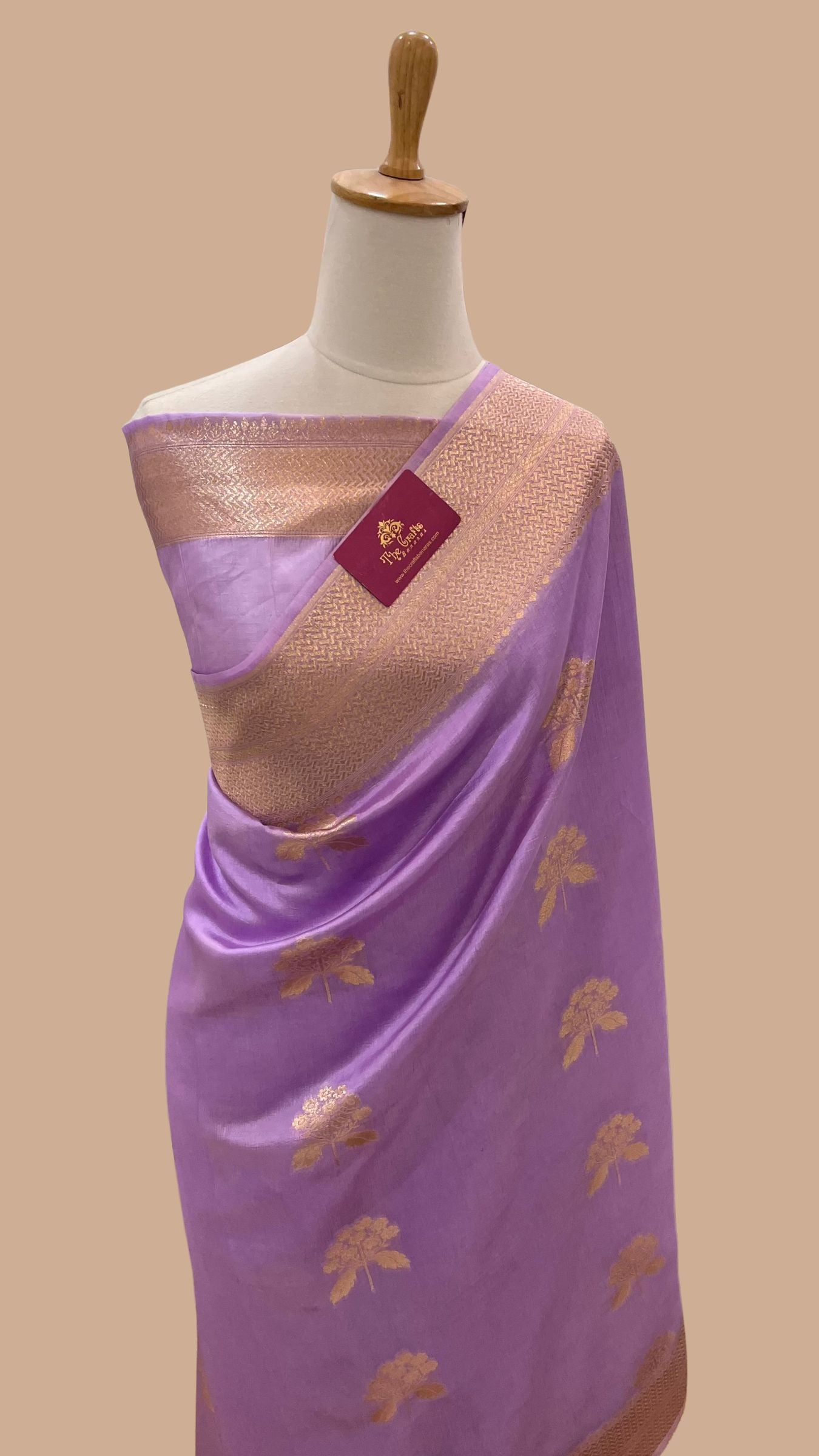 Pure Mango Silk Banarasi Saree