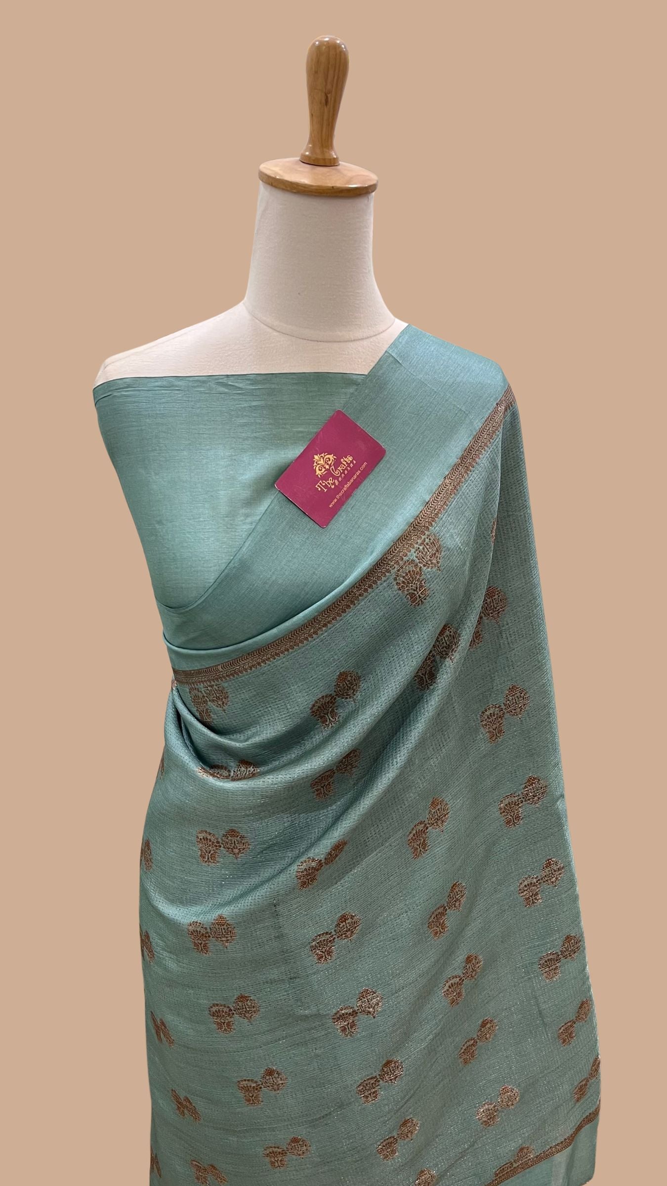 Pure Tussar Silk Banarasi Saree