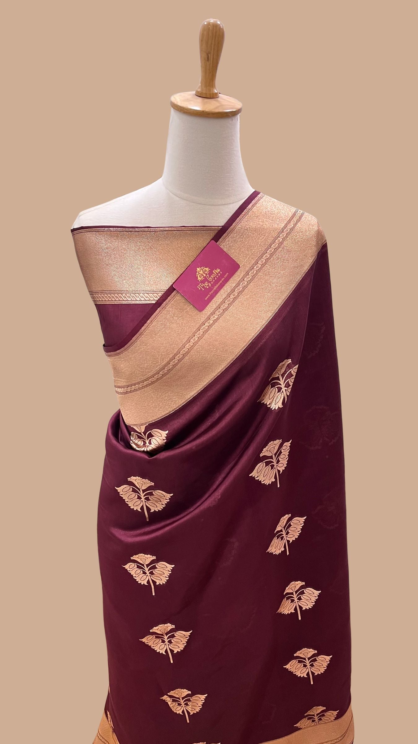 Pure Mango Silk Banarasi Saree