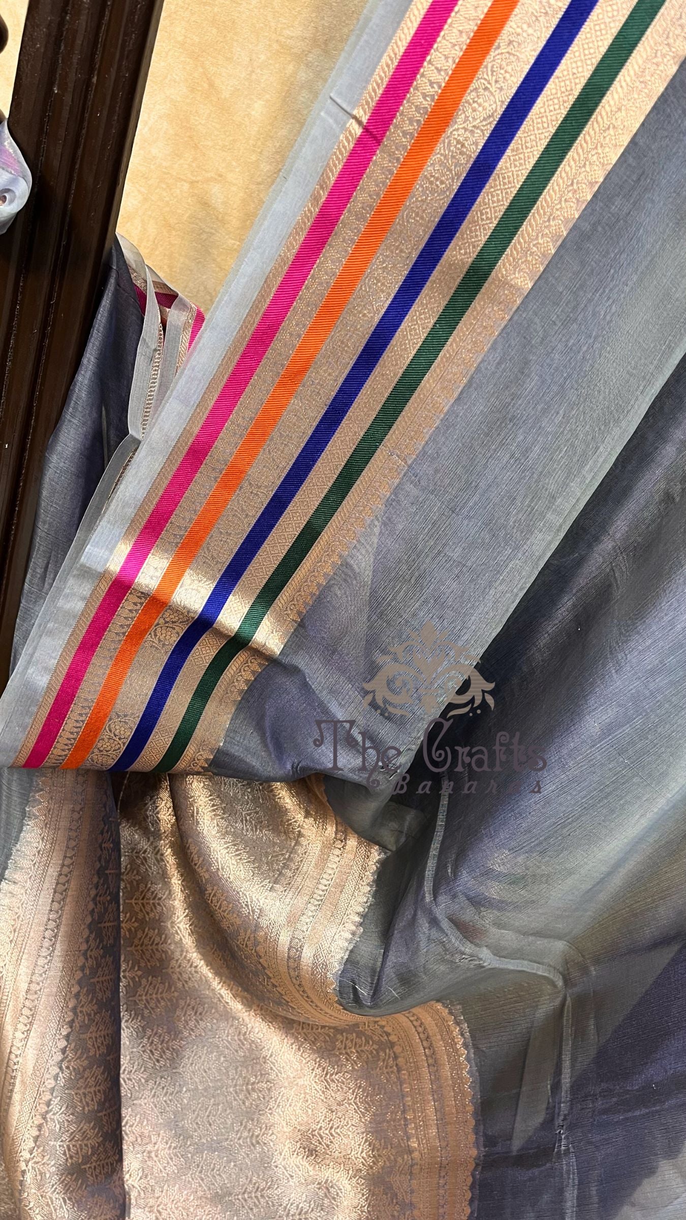 Pure Kora Tissue Silk Banarasi Saree