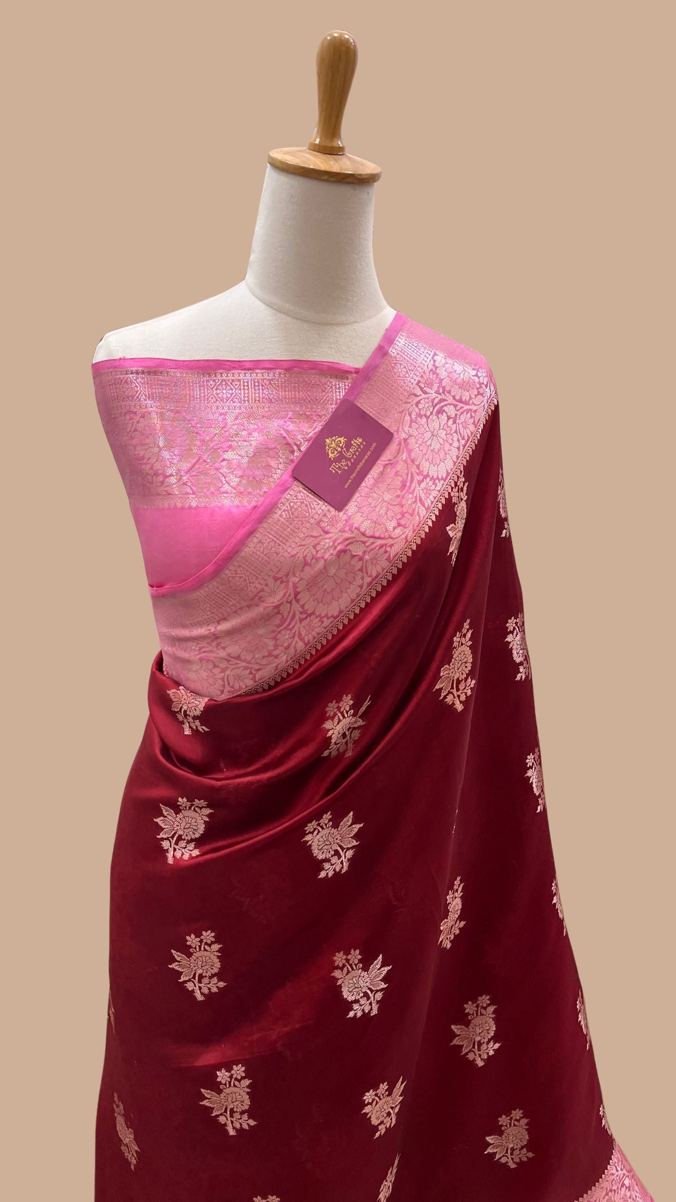 Pure Mango Silk Banarasi Saree