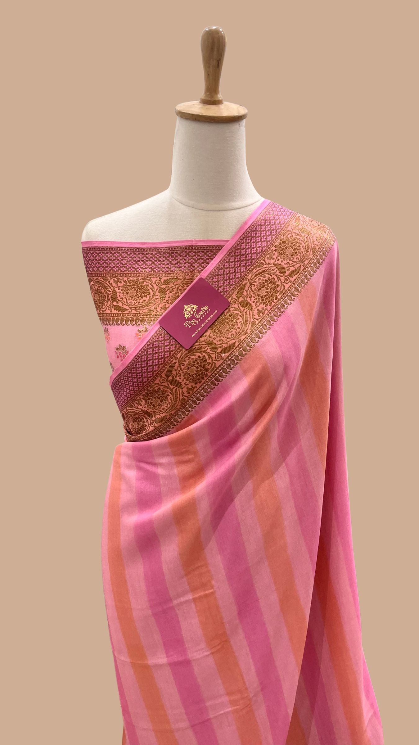 Pure Munga Silk Banarasi Saree