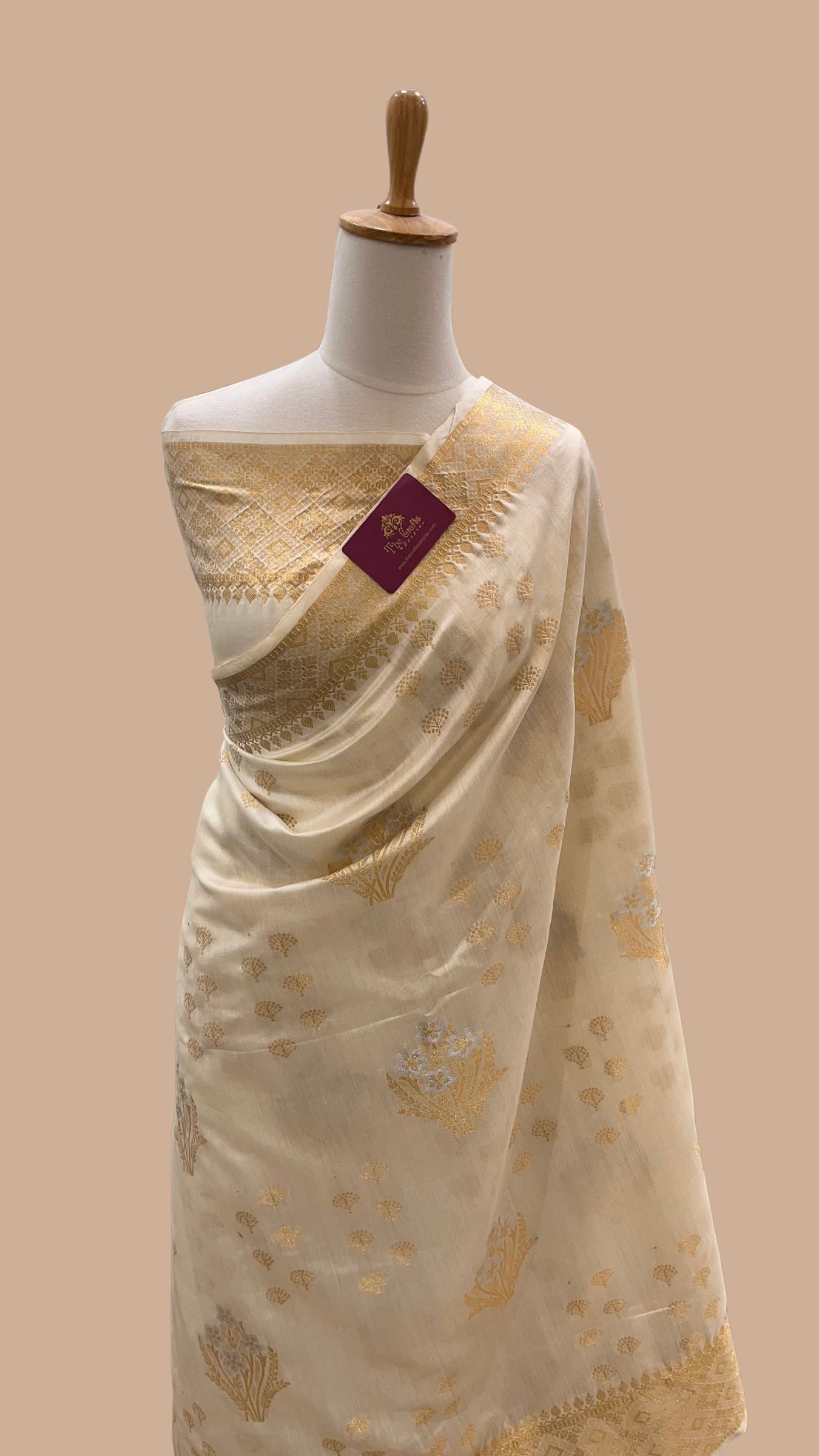 Pure Chiniya Silk Banarasi Saree