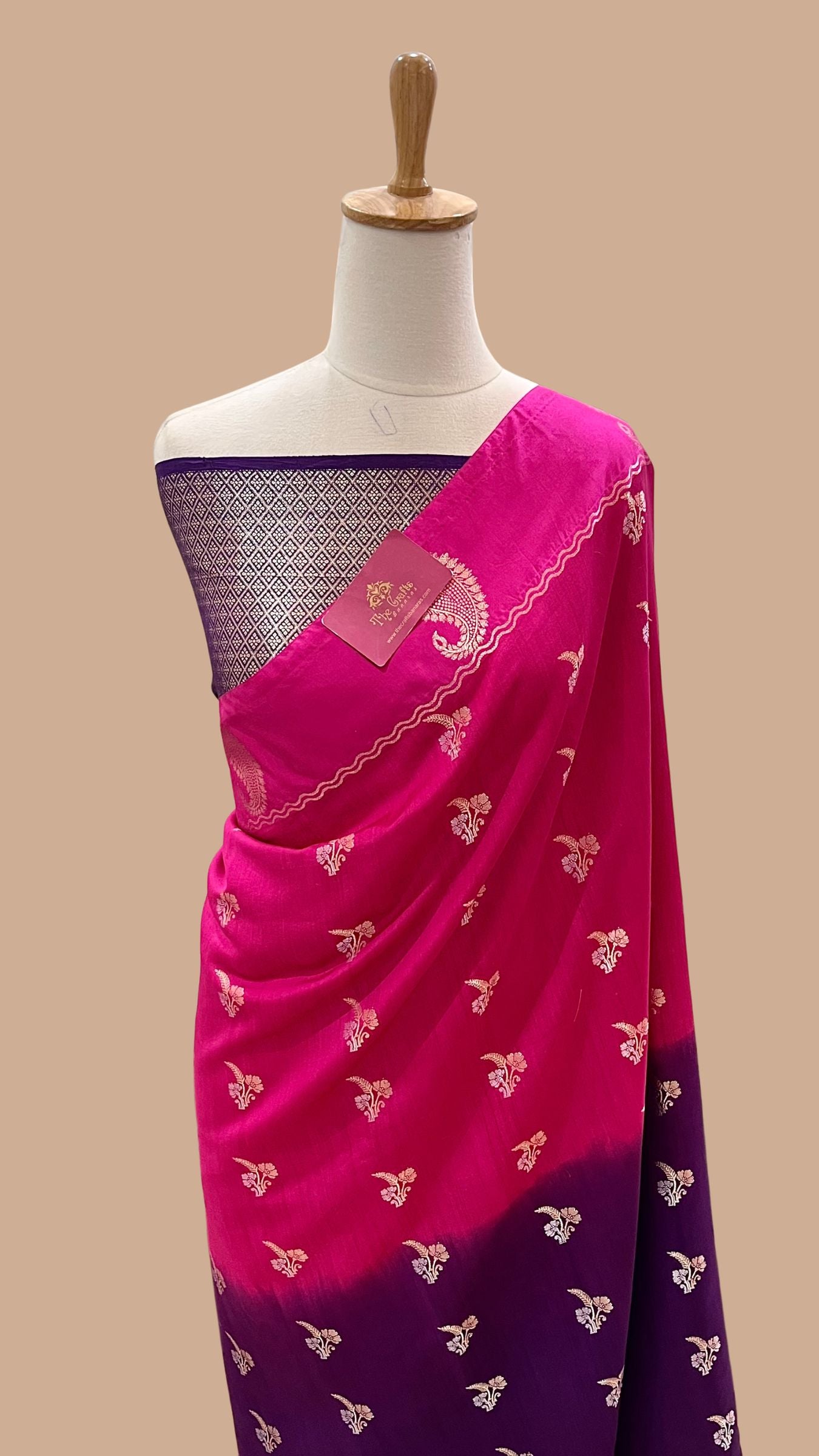 Pure Chiniya Silk Banarasi Saree