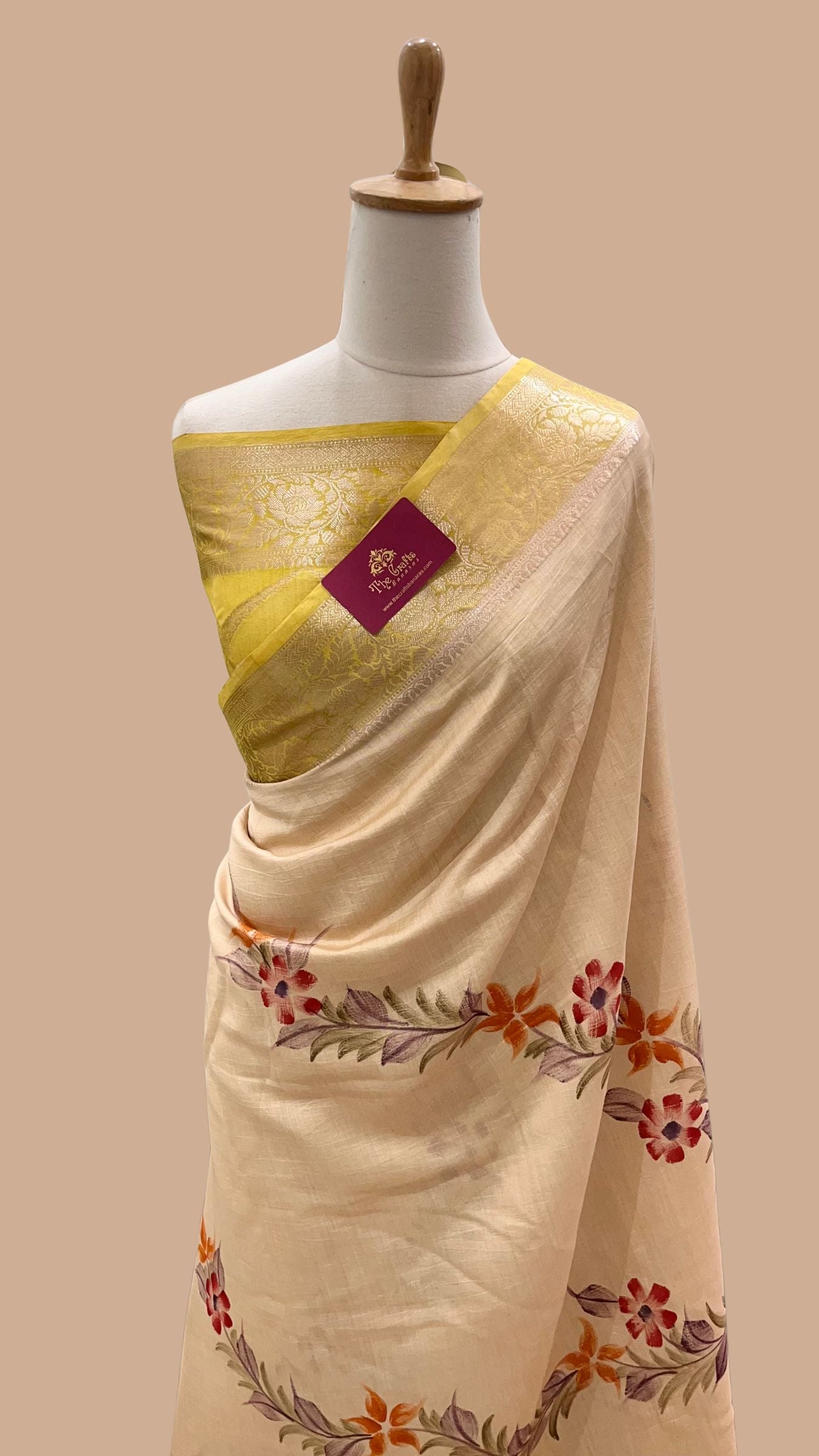 Pure Chiniya Silk Banarasi Saree