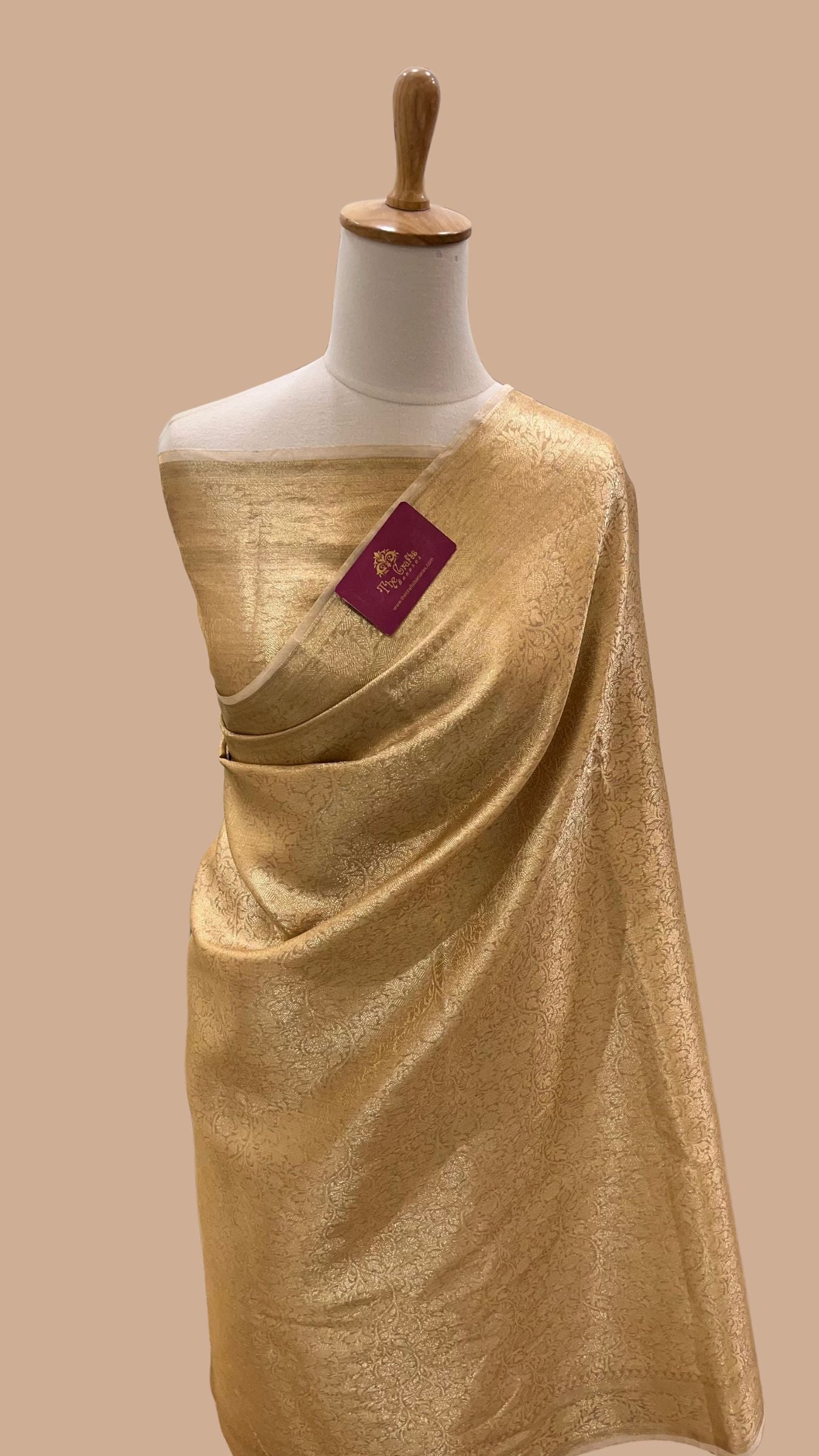 Pure Tissue Silk Brocade Banarasi Saree
