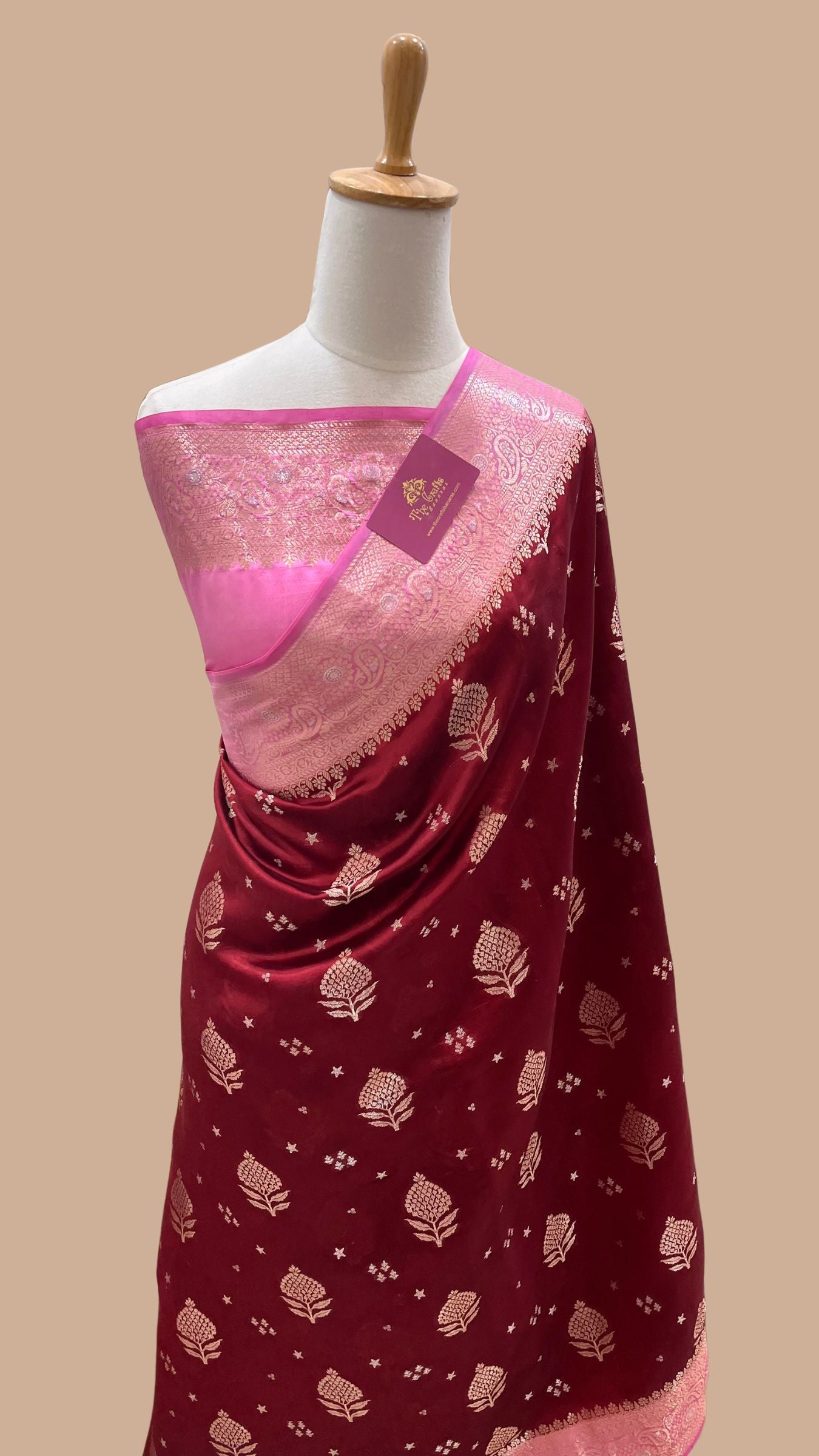 Pure Mango Silk Banarasi Saree