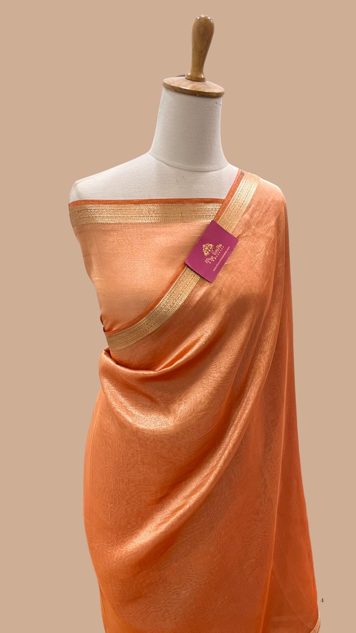Pure Kora Tissue Silk Banarasi Saree