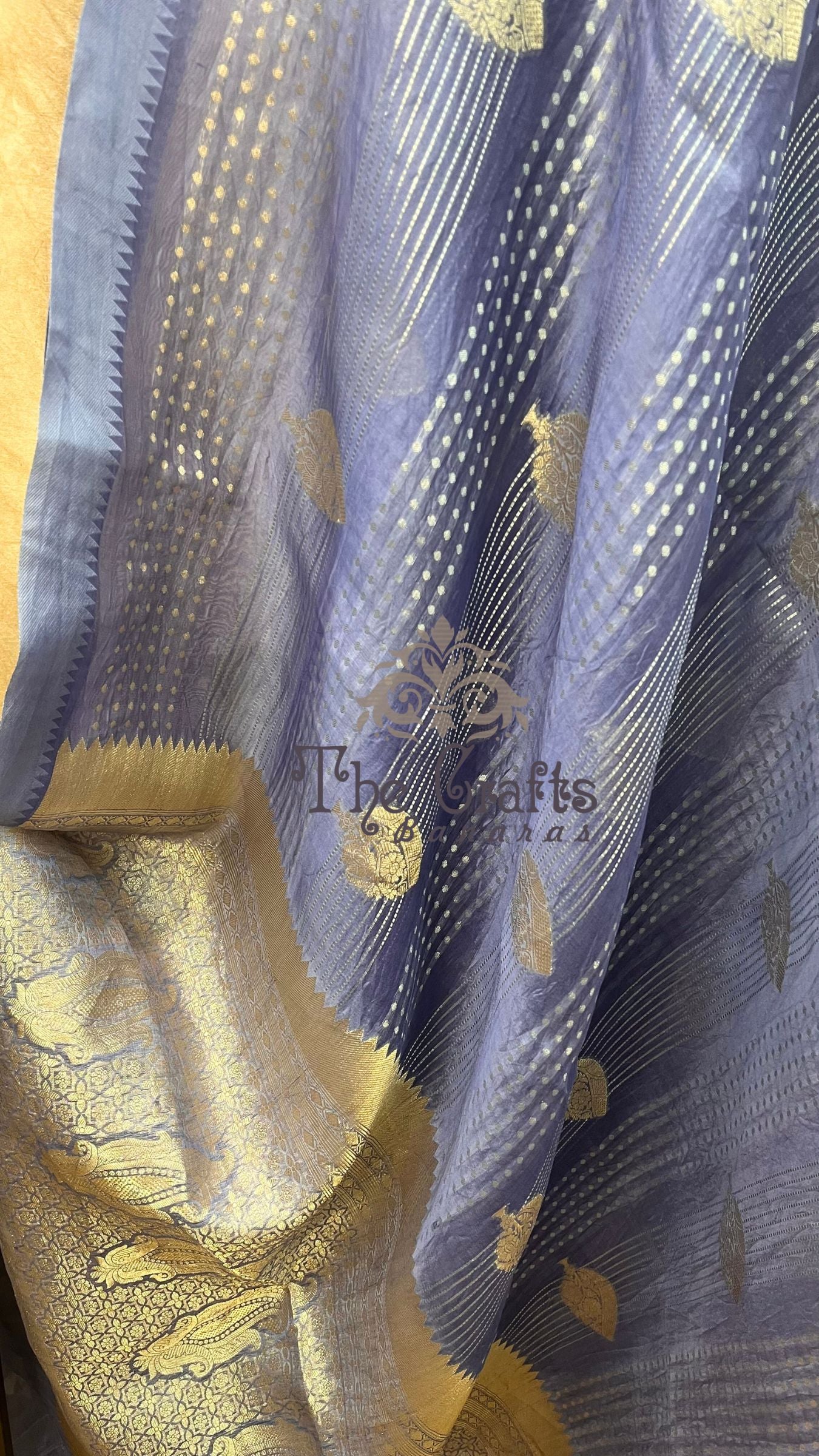 Pure Kora Silk Handloom Banarasi Saree