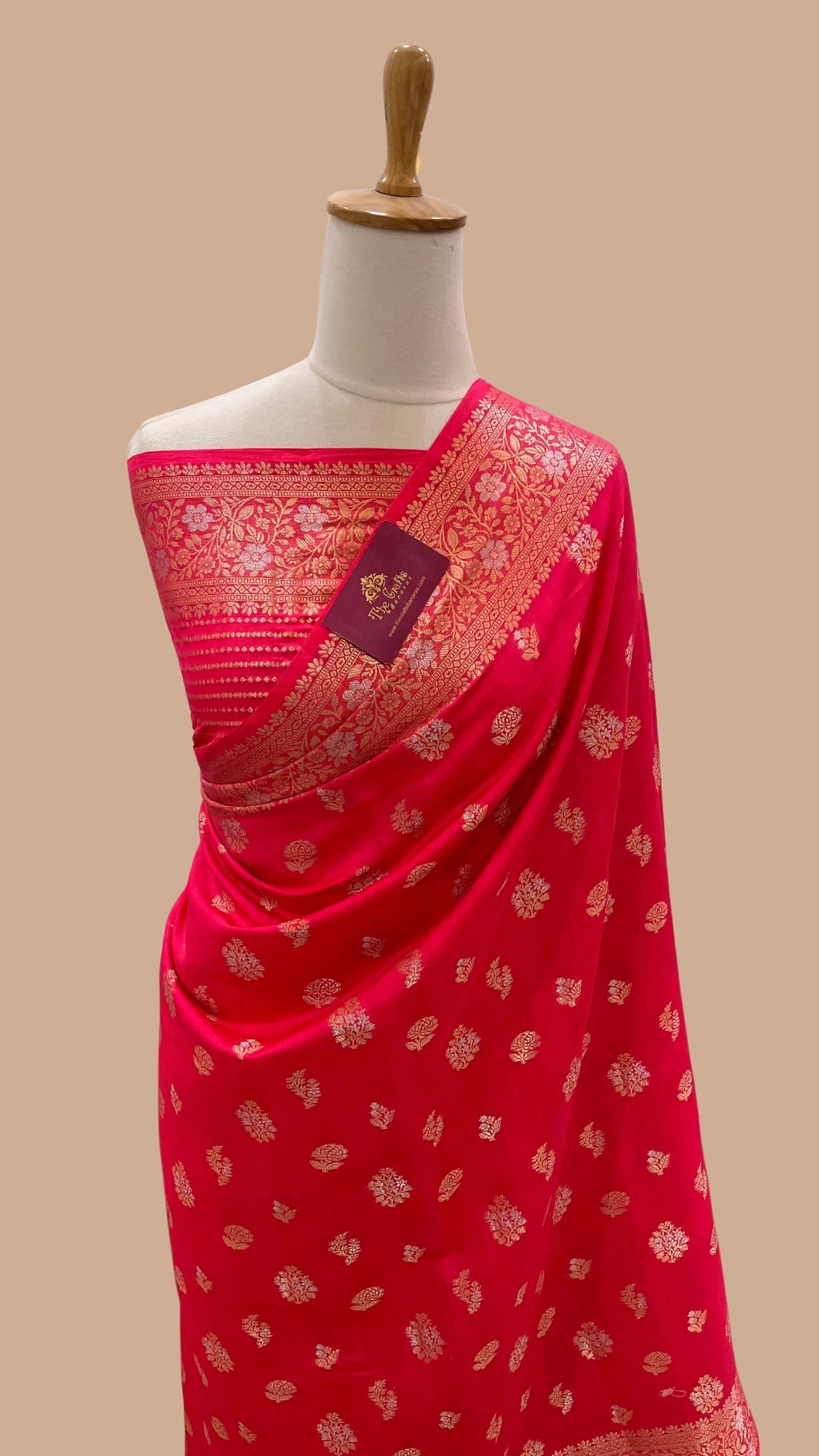 Pure Chiniya Silk Banarasi Saree