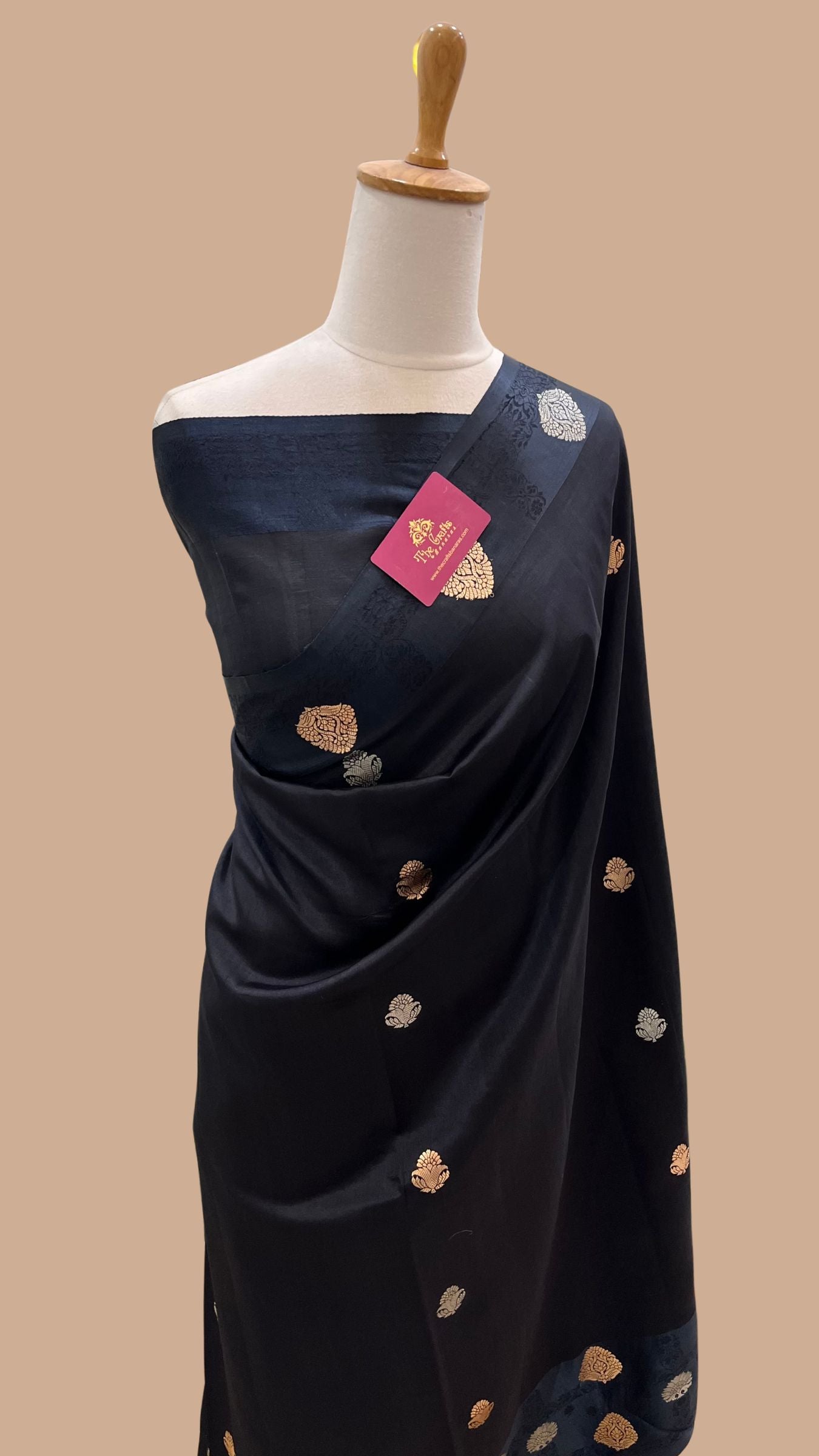 Pure Mango Silk Handloom Banarasi Saree