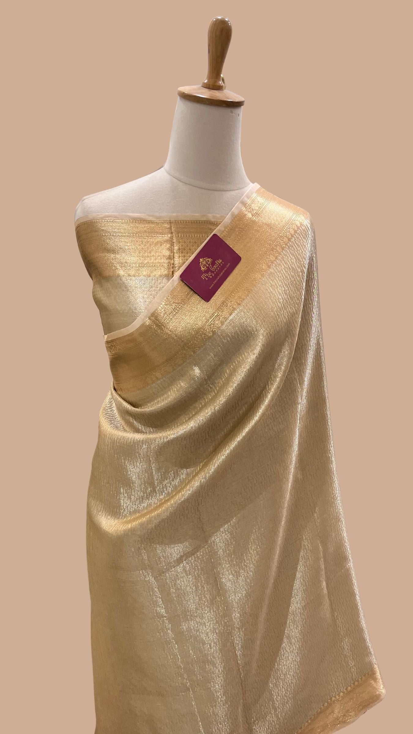 Pure Tissue Silk Brocade Banarasi Saree