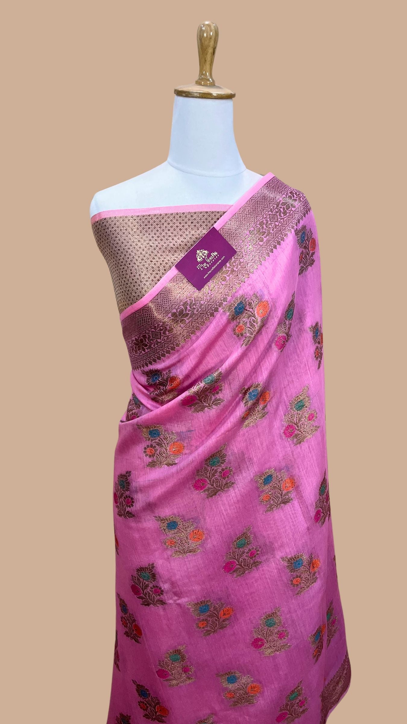 Pure Munga Silk Banarasi Saree