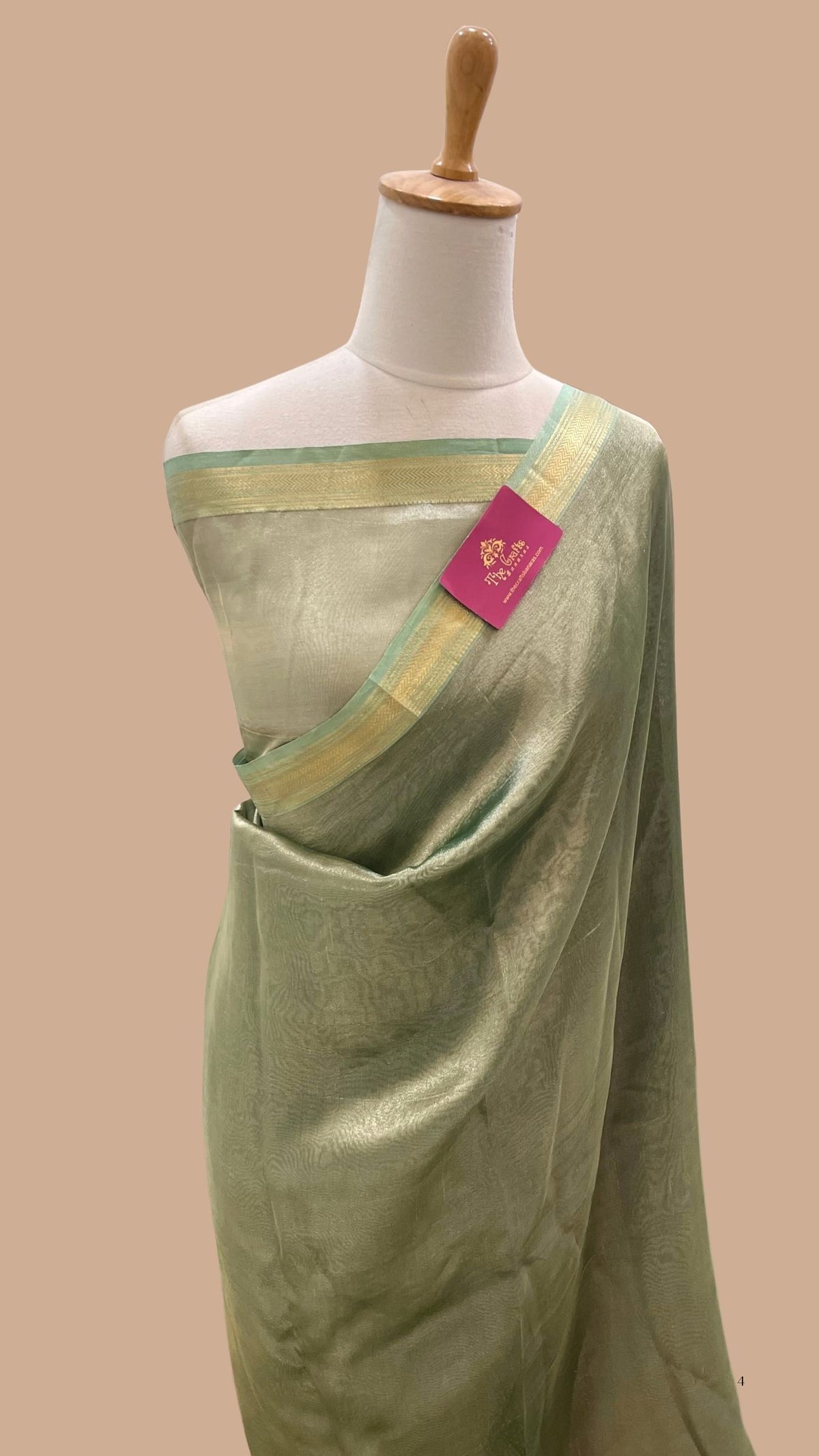 Pure Kora Tissue Silk Banarasi Saree