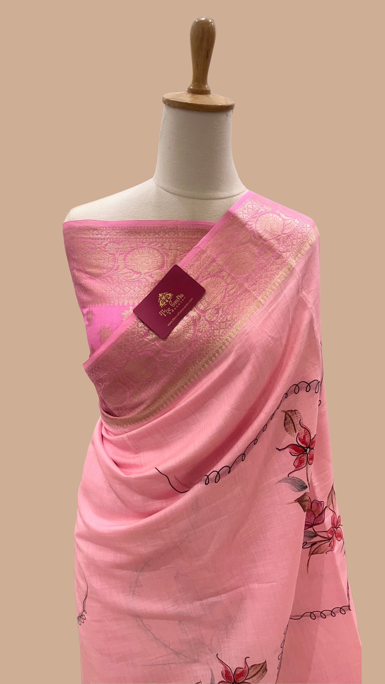 Pure Chiniya Silk Banarasi Saree
