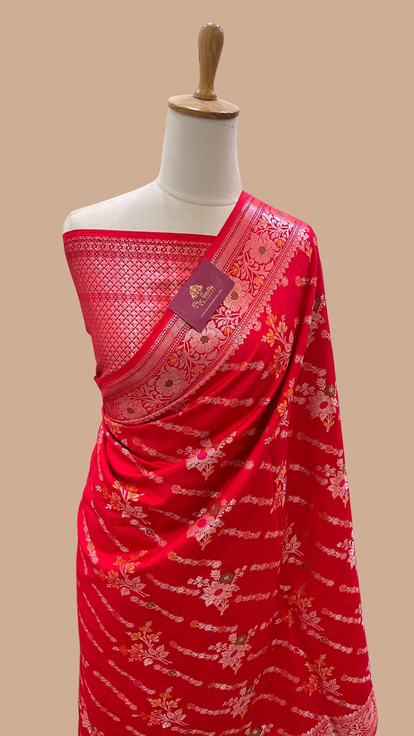 Pure Chiniya Silk Banarasi Saree