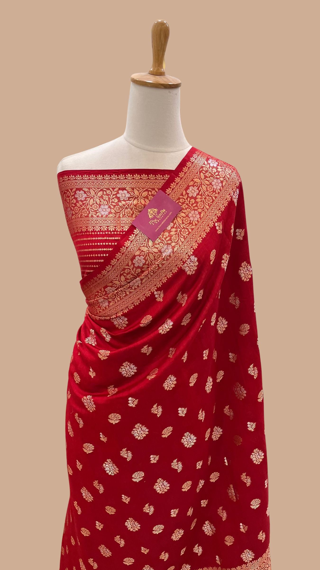 Pure Chiniya Silk Banarasi Saree
