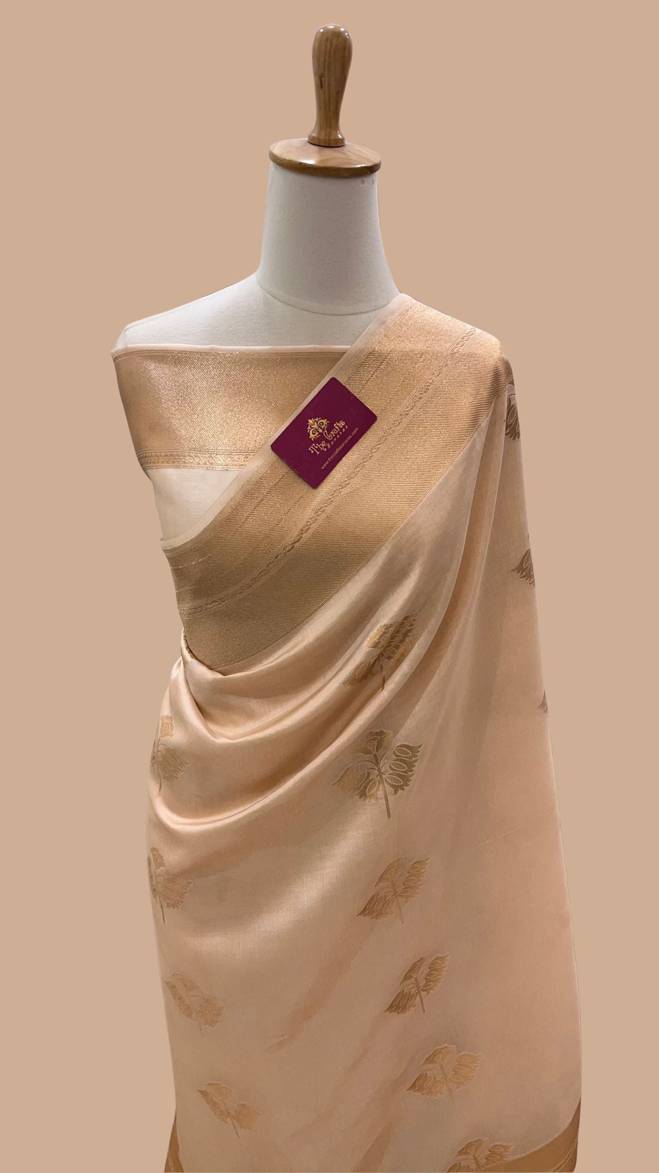 Pure Mango Silk Banarasi Saree