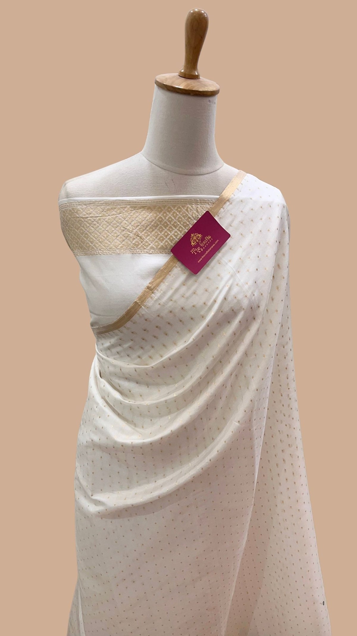Pure Mango Silk Handloom Banarasi Saree
