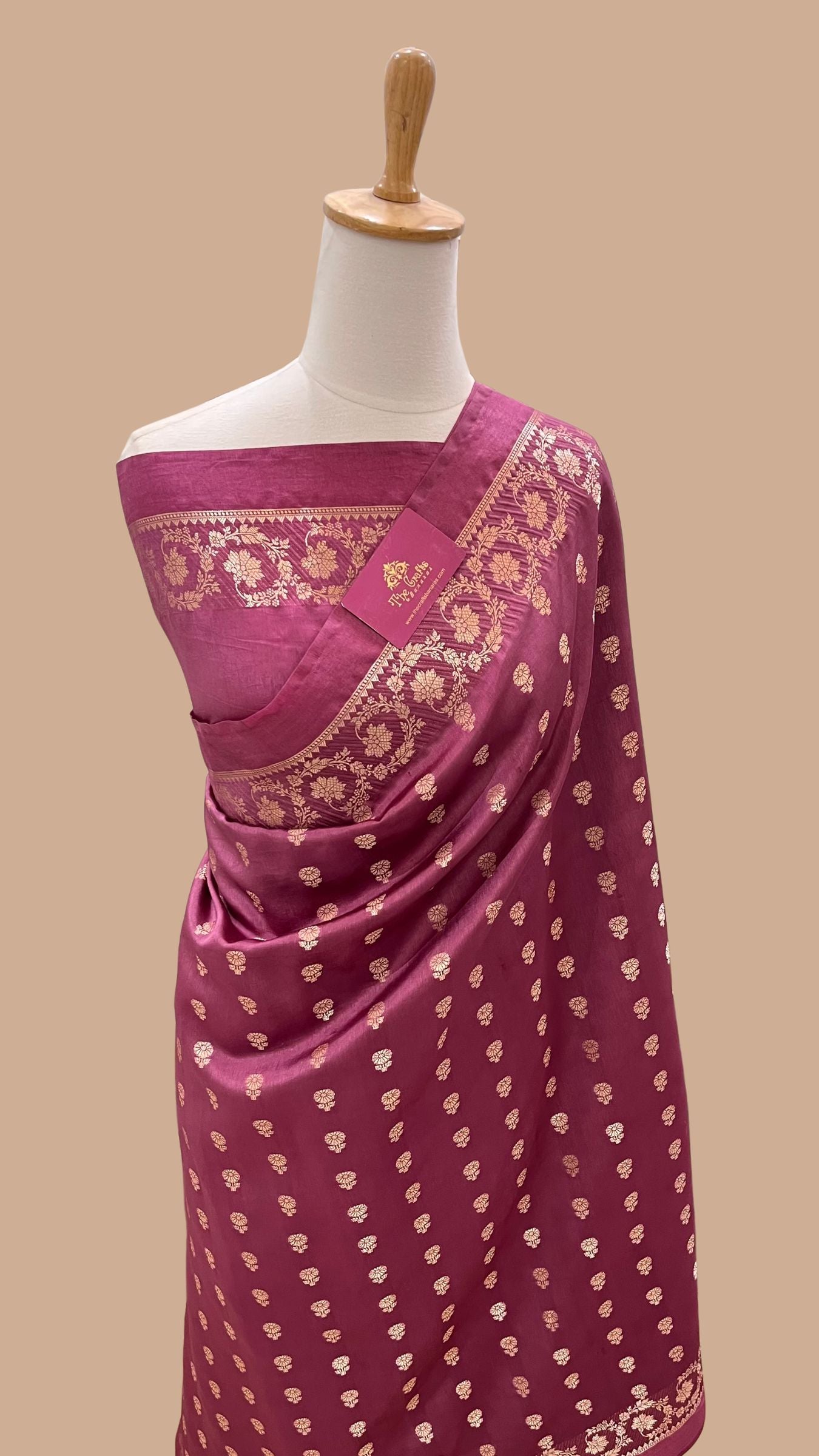 Pure Mango Silk Banarasi Saree