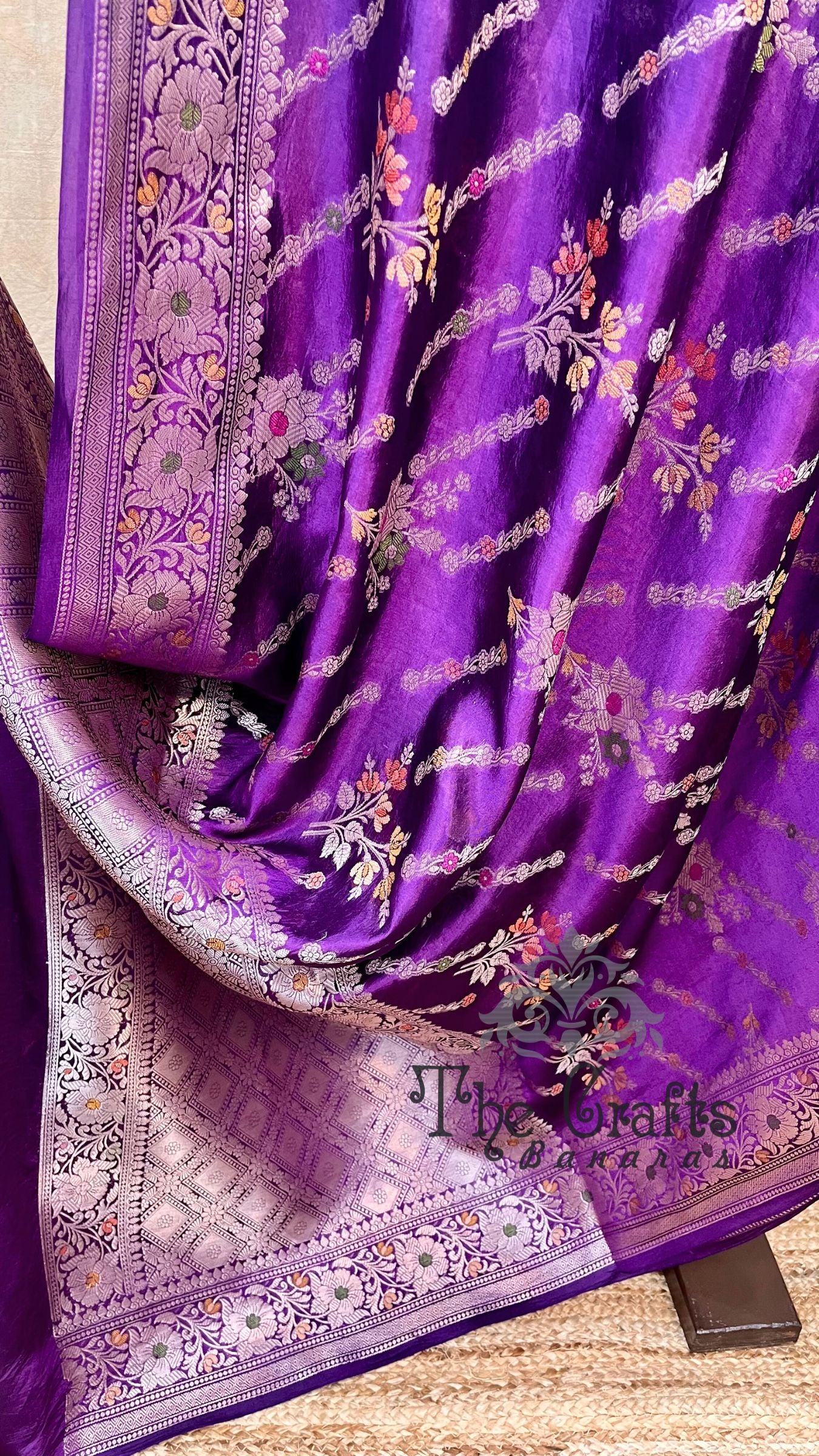 Pure Mango Silk Banarasi Saree