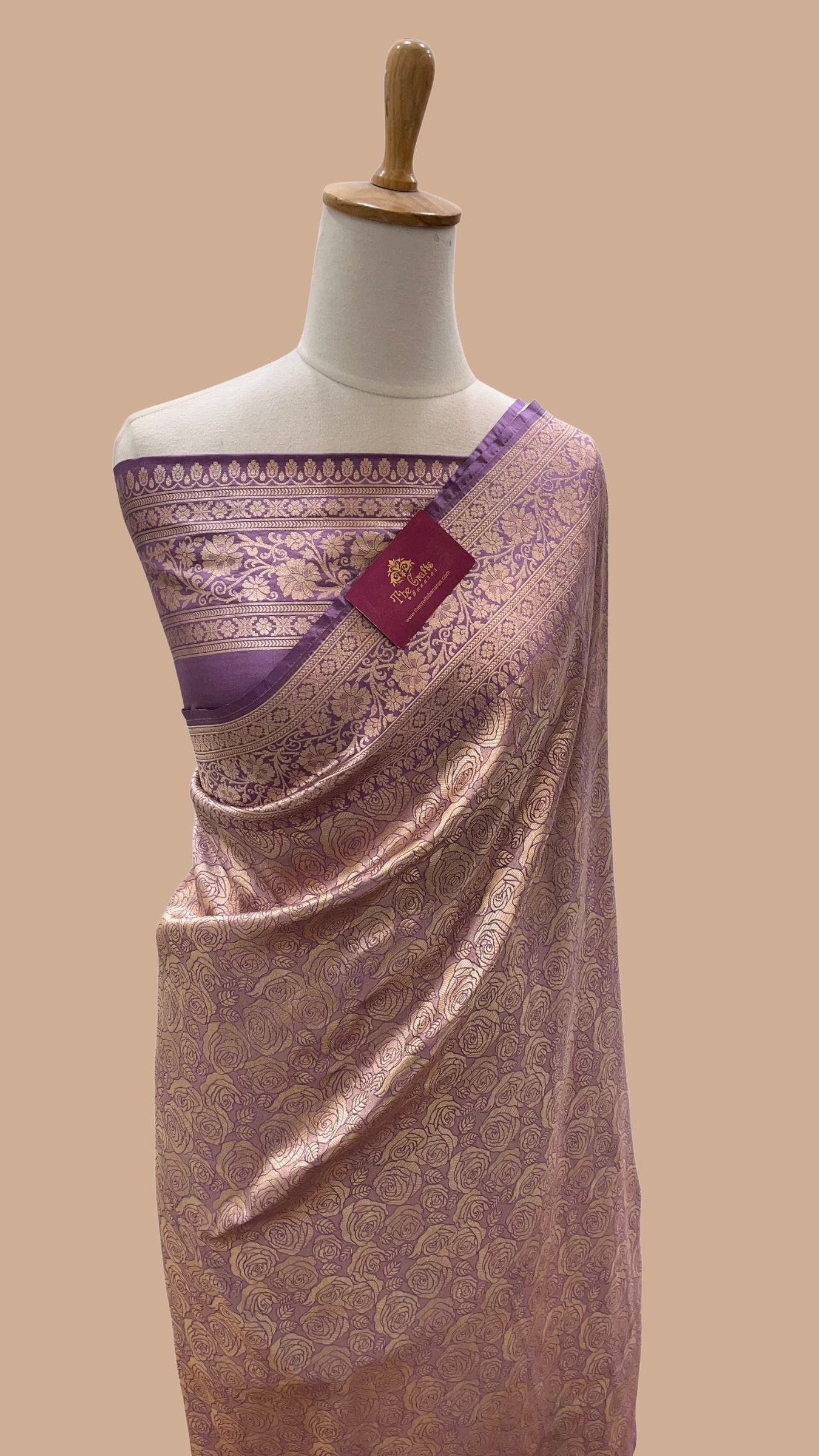 Pure Katan Silk Handloom Banarasi Saree - Tanchui Brocade