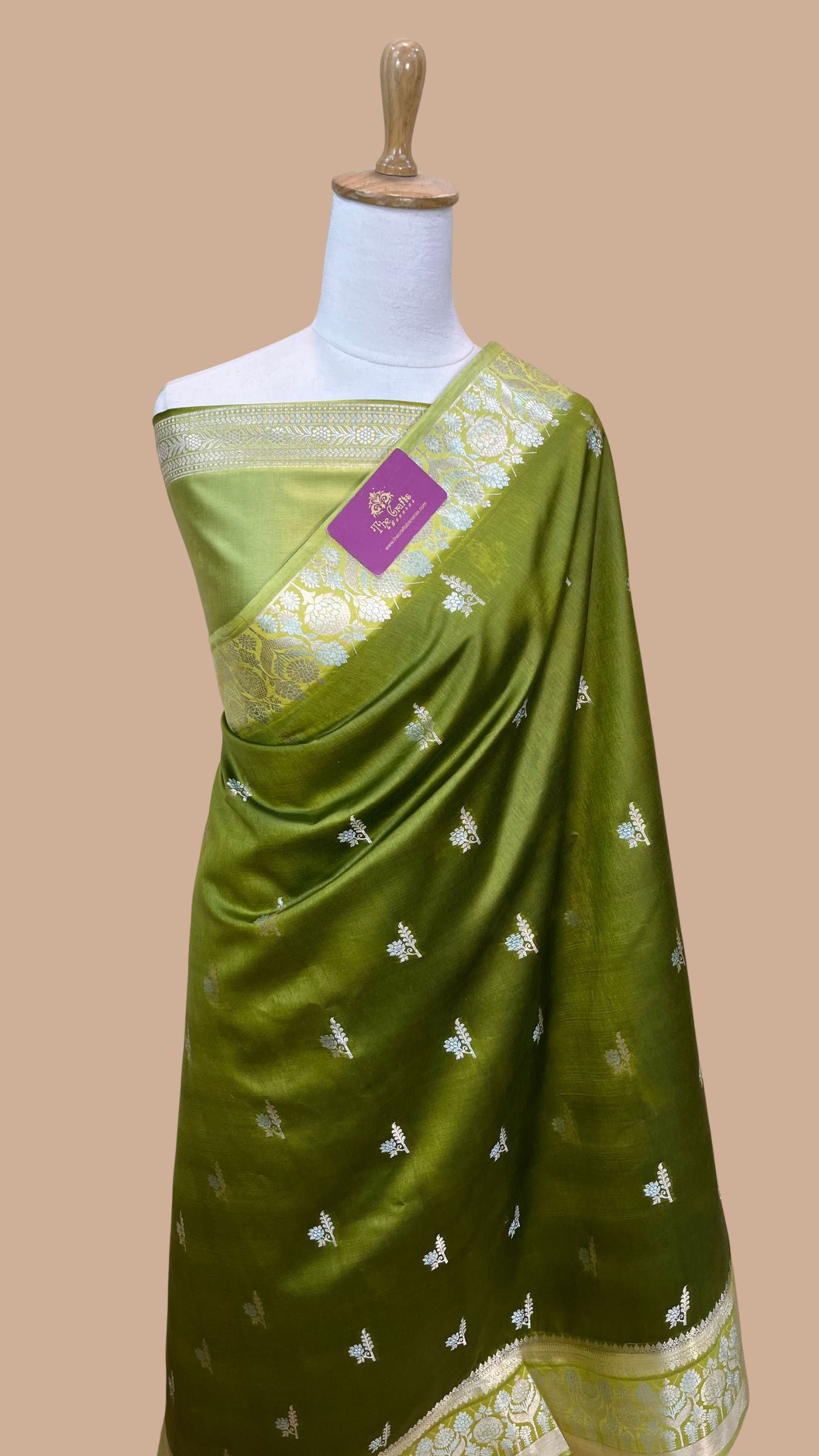 Pure Chiniya Silk Banarasi Saree