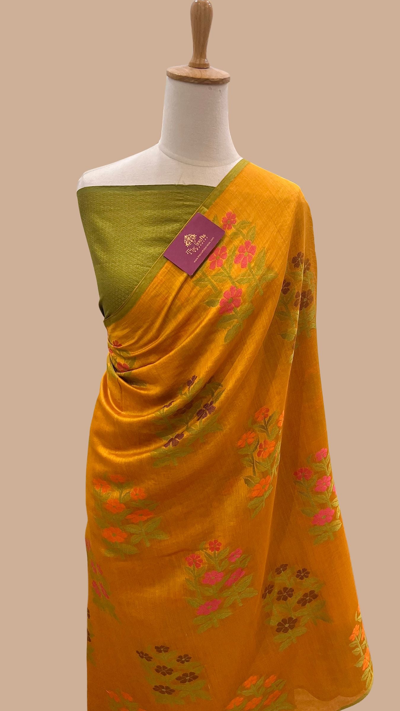 Pure Chiniya Silk Banarasi Saree