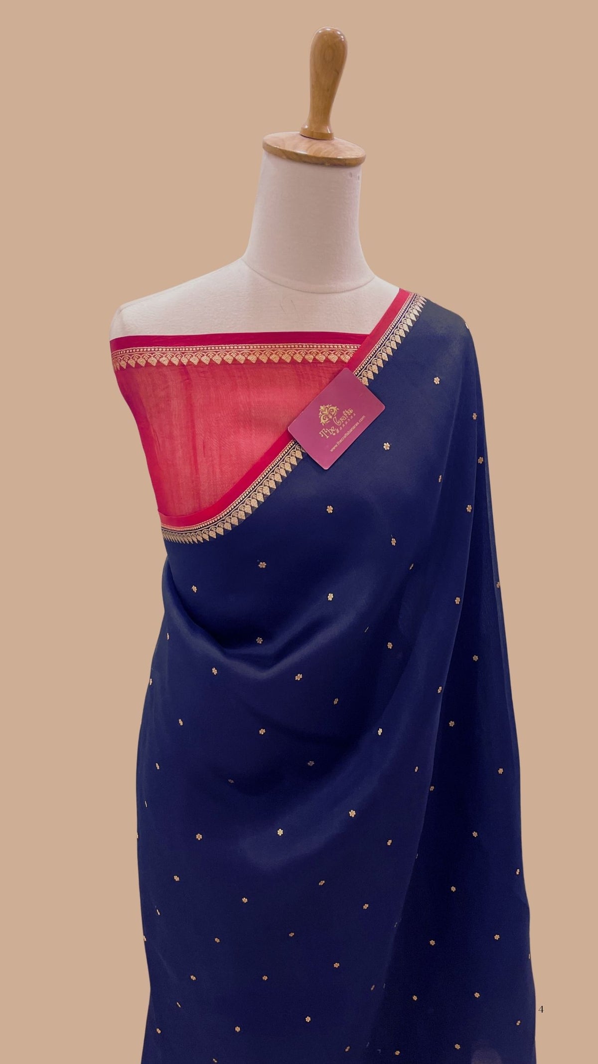 Pure Kora Silk Handloom Banarasi Saree