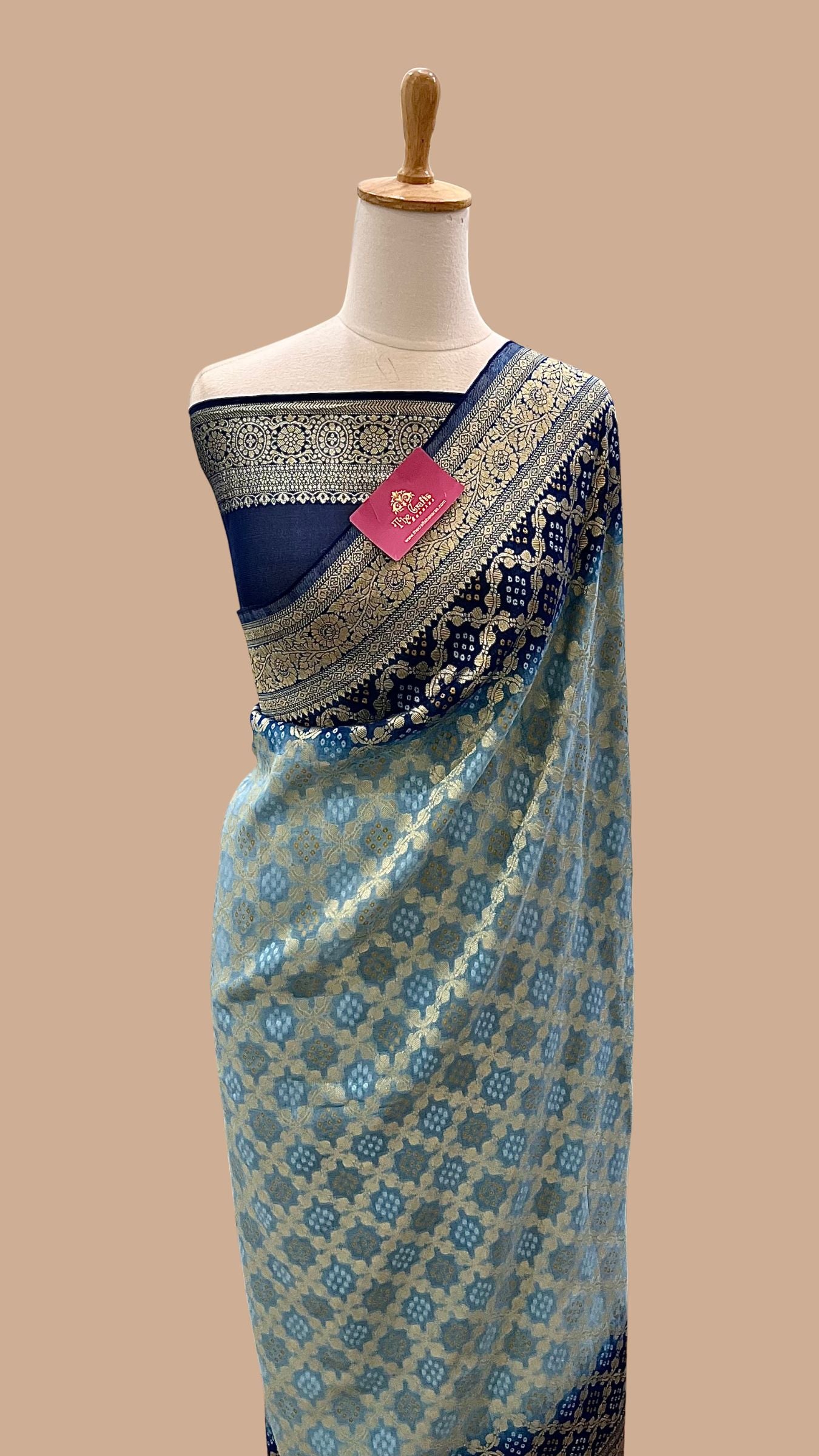 Pure Viscose Georgette Banarasi Saree