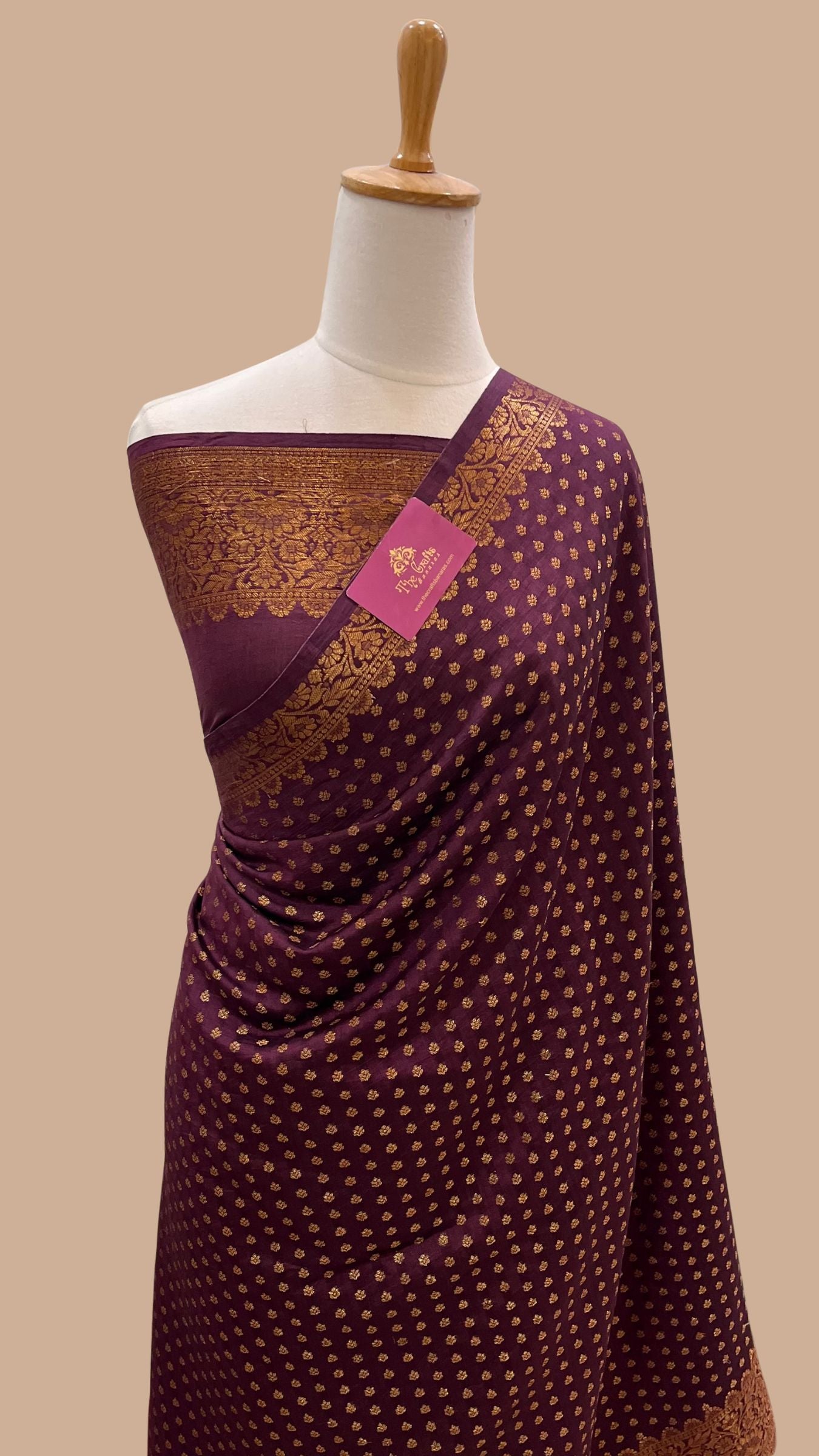 Pure Chiniya Silk Banarasi Saree