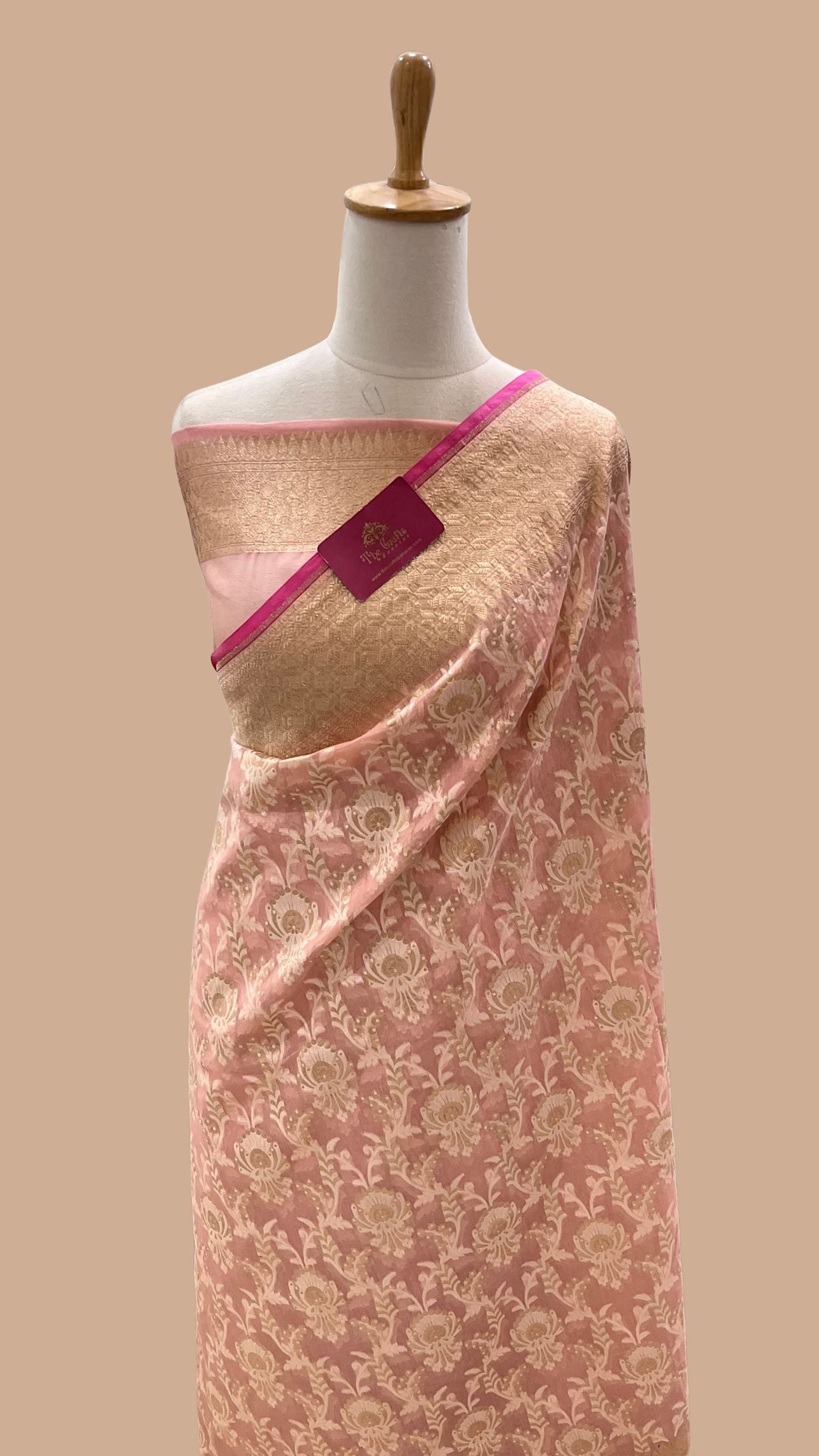 Pure Cotton Patola Banarasi Handloom Saree