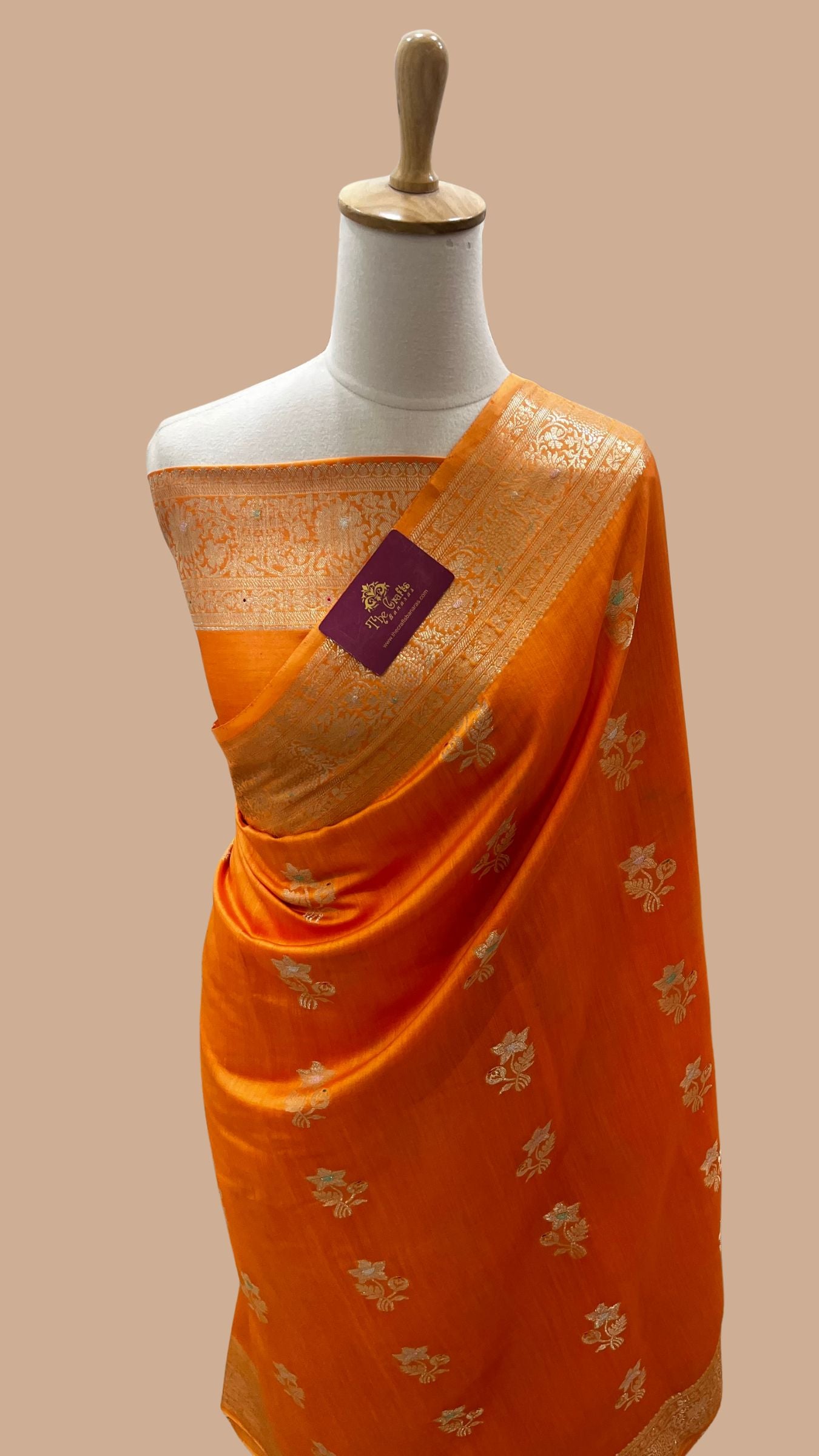 Pure Chiniya Silk Banarasi Saree