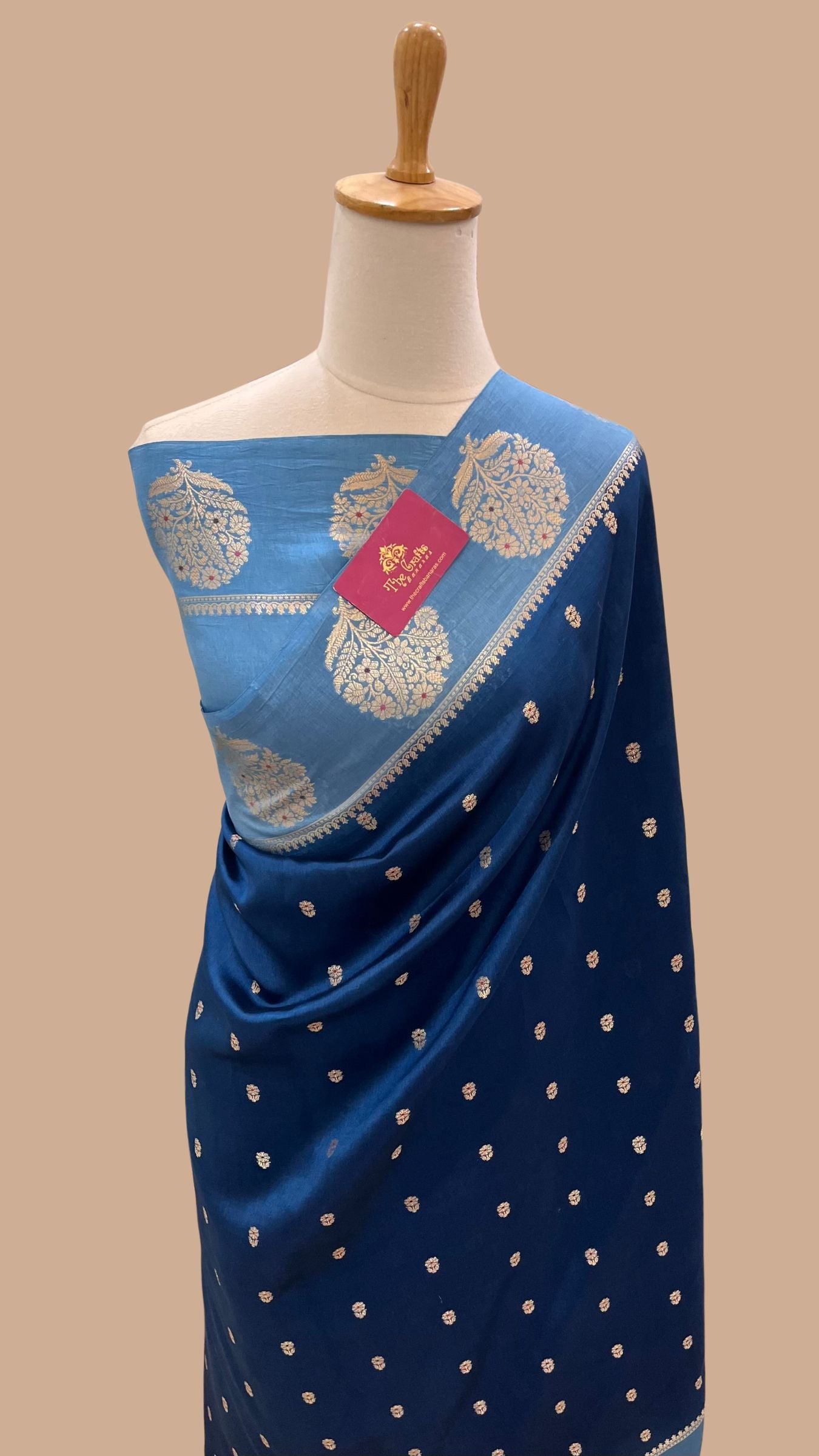Pure Mango Silk Banarasi Saree