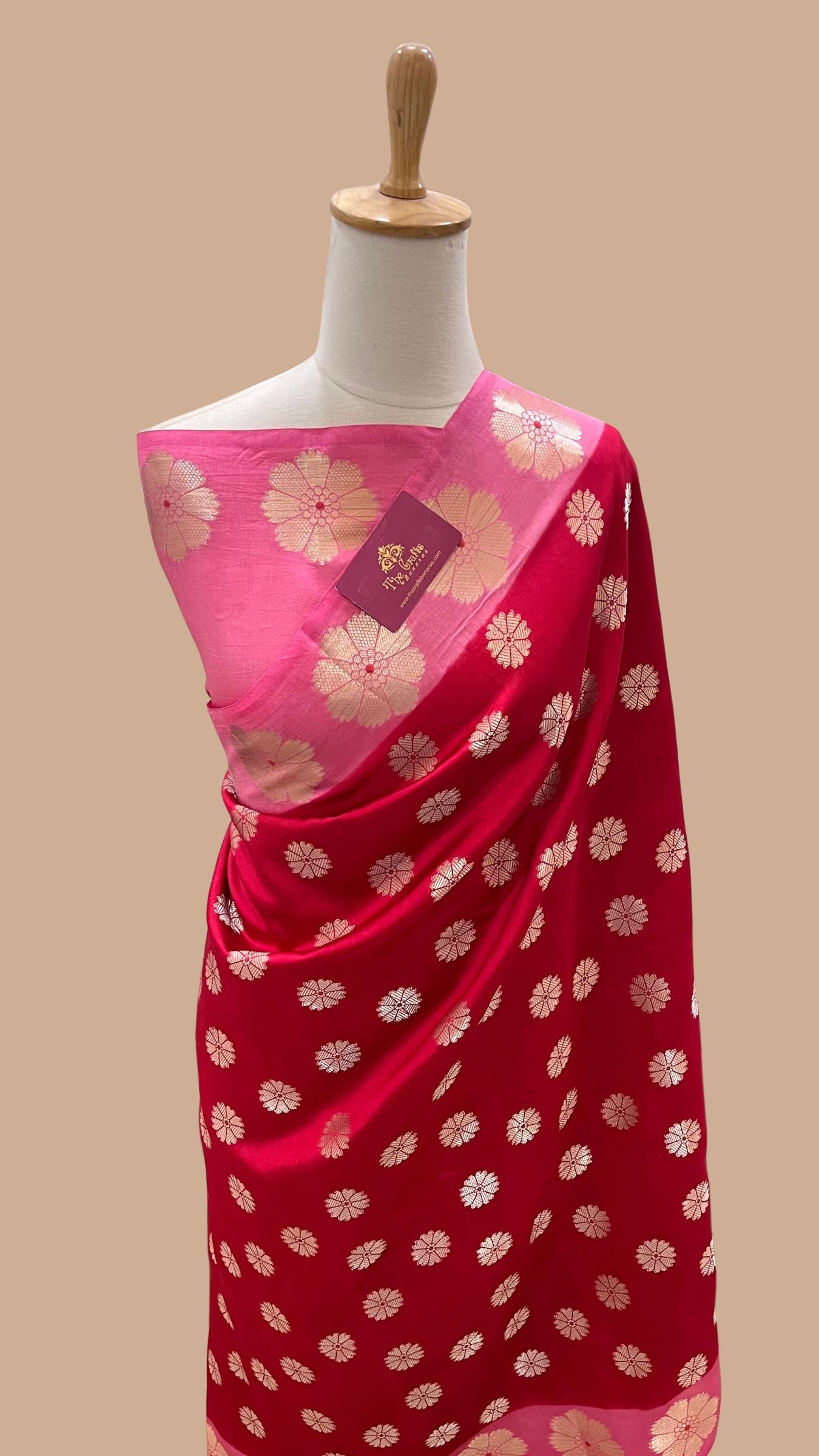 Pure Mango Silk Banarasi Saree