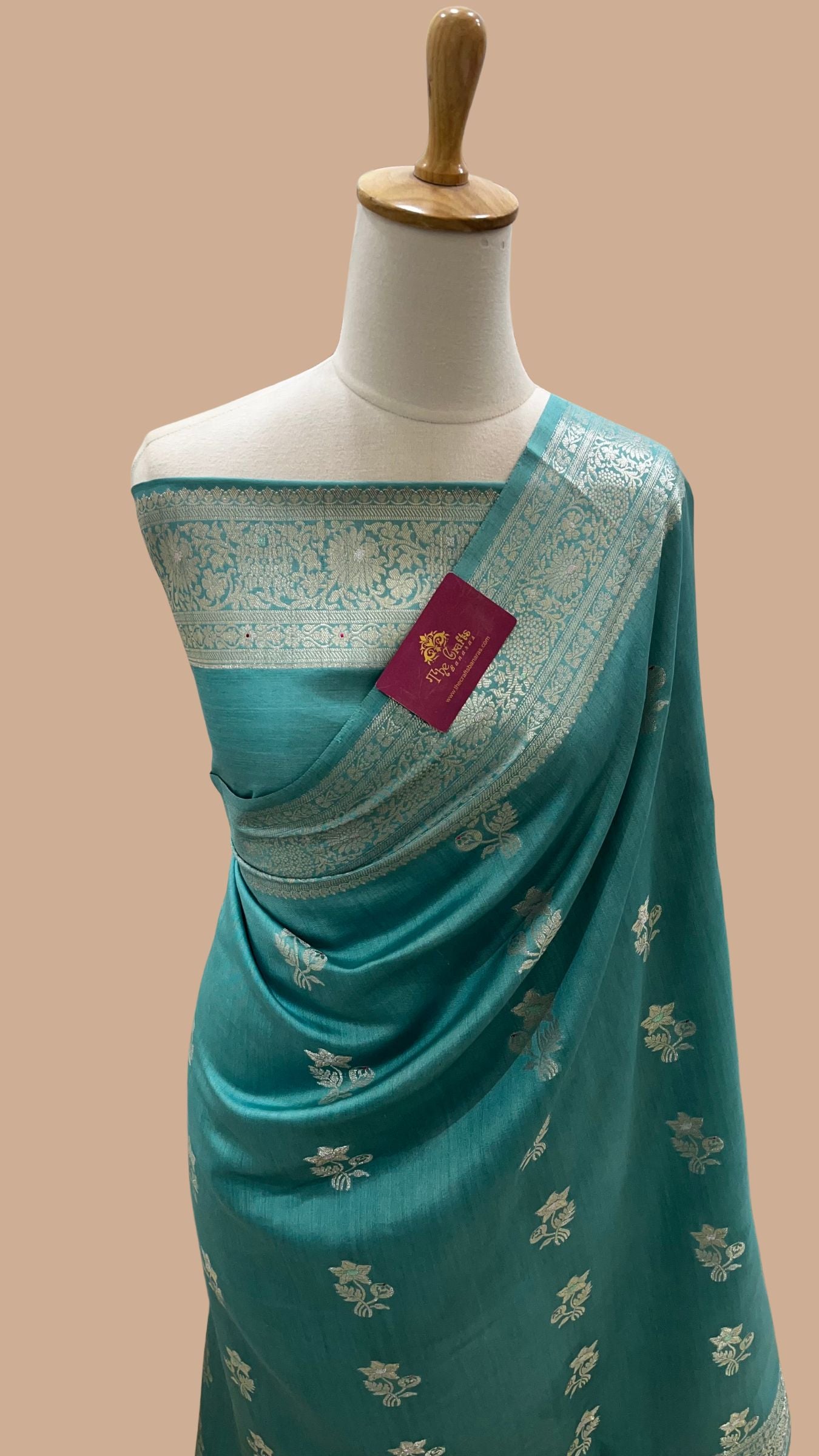 Pure Chiniya Silk Banarasi Saree