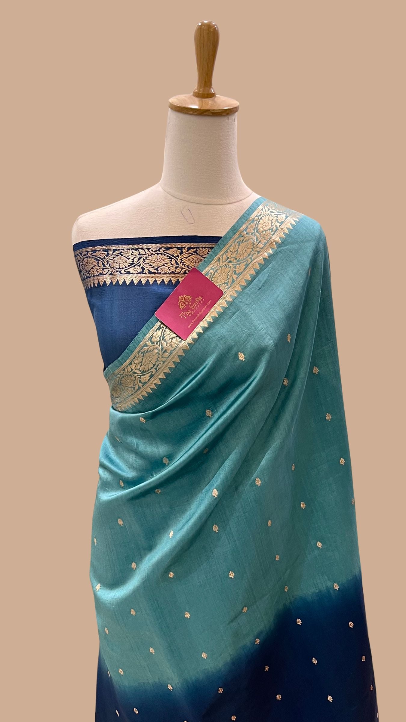 Pure Mango Silk Handloom Banarasi Saree