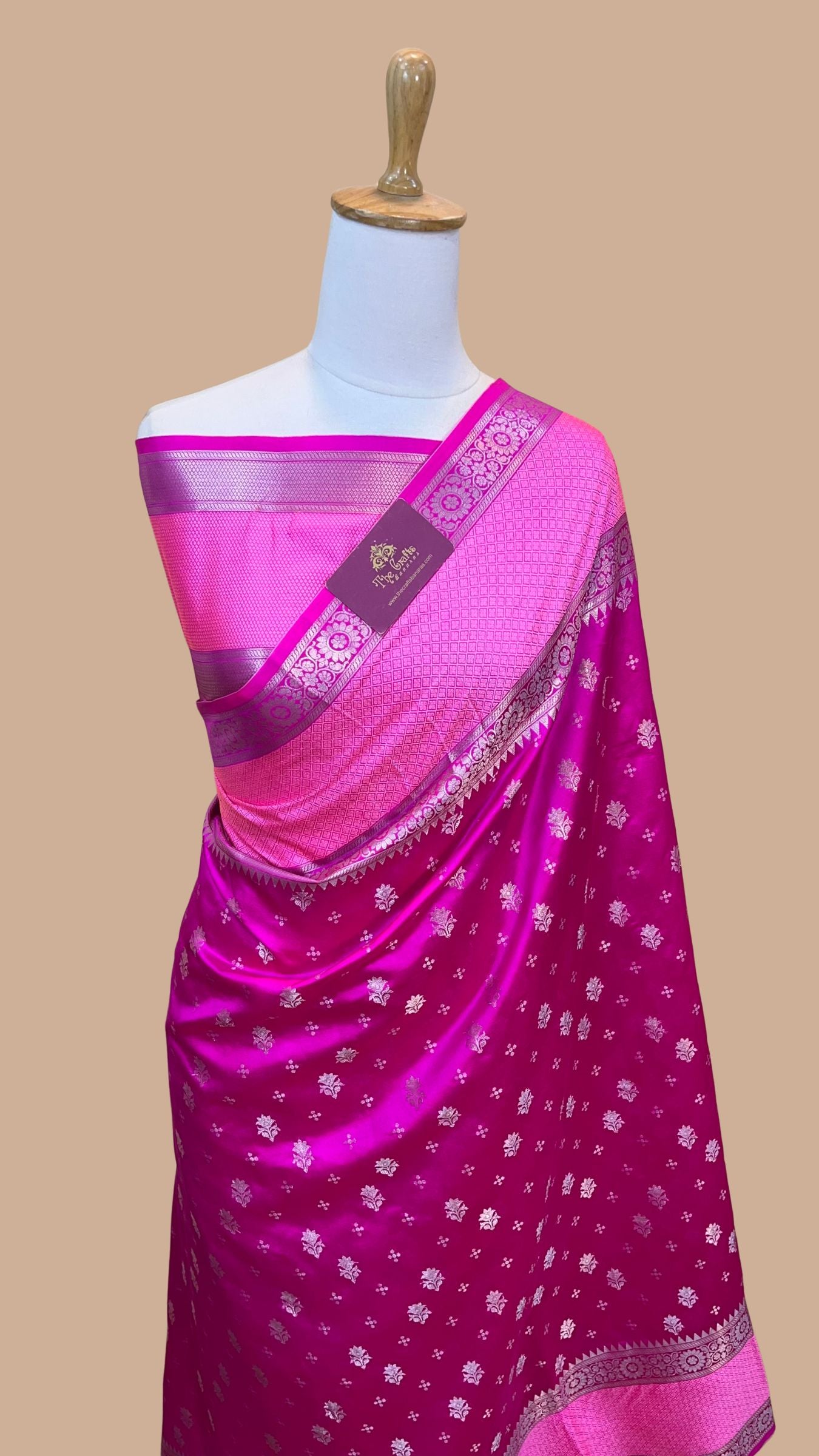 Pure Mango Silk Banarasi Saree
