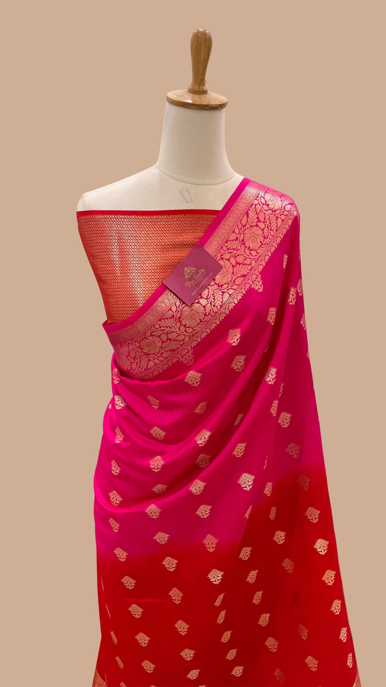 Pure Chiniya Silk Banarasi Saree
