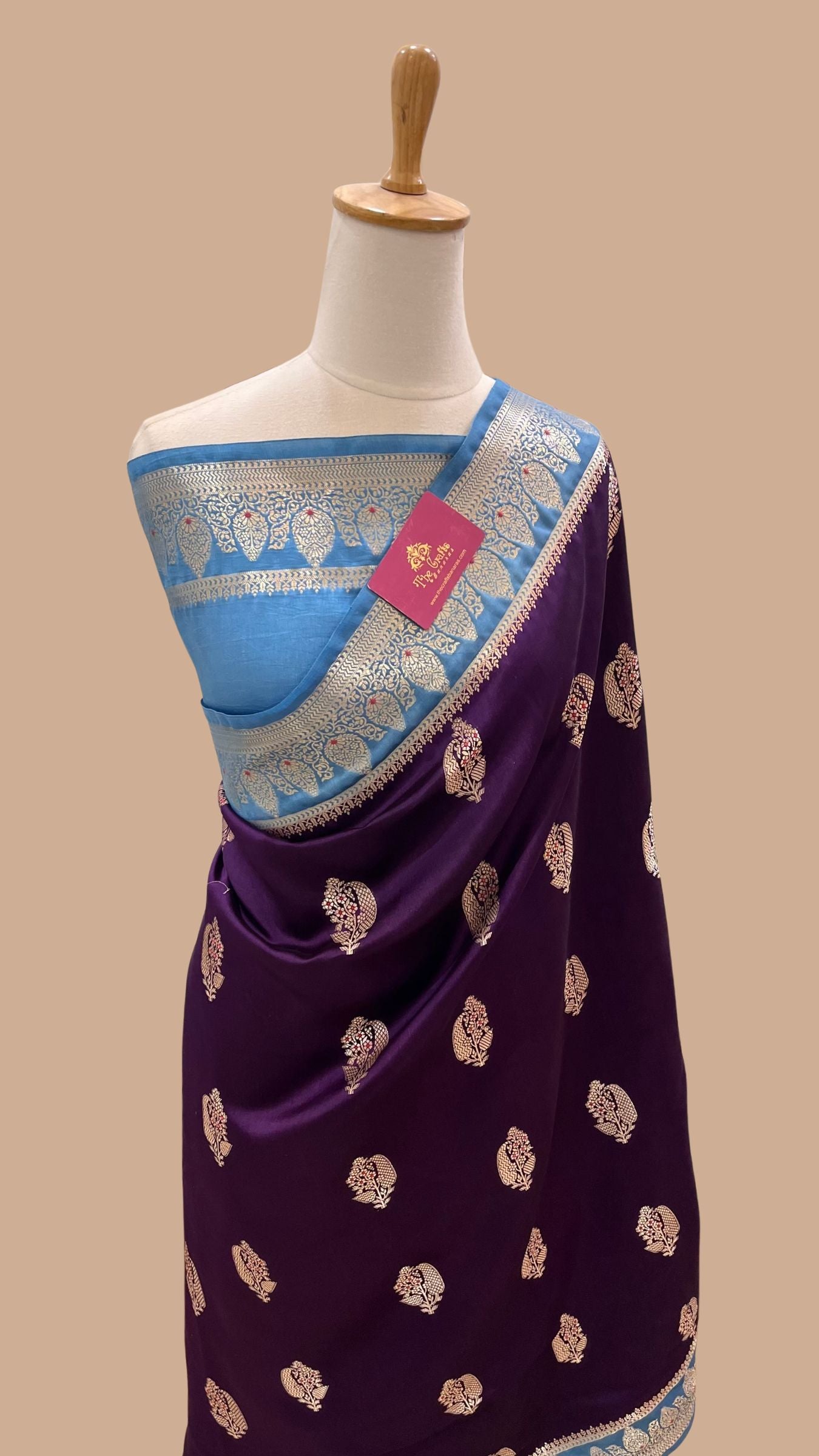 Pure Mango Silk Banarasi Saree