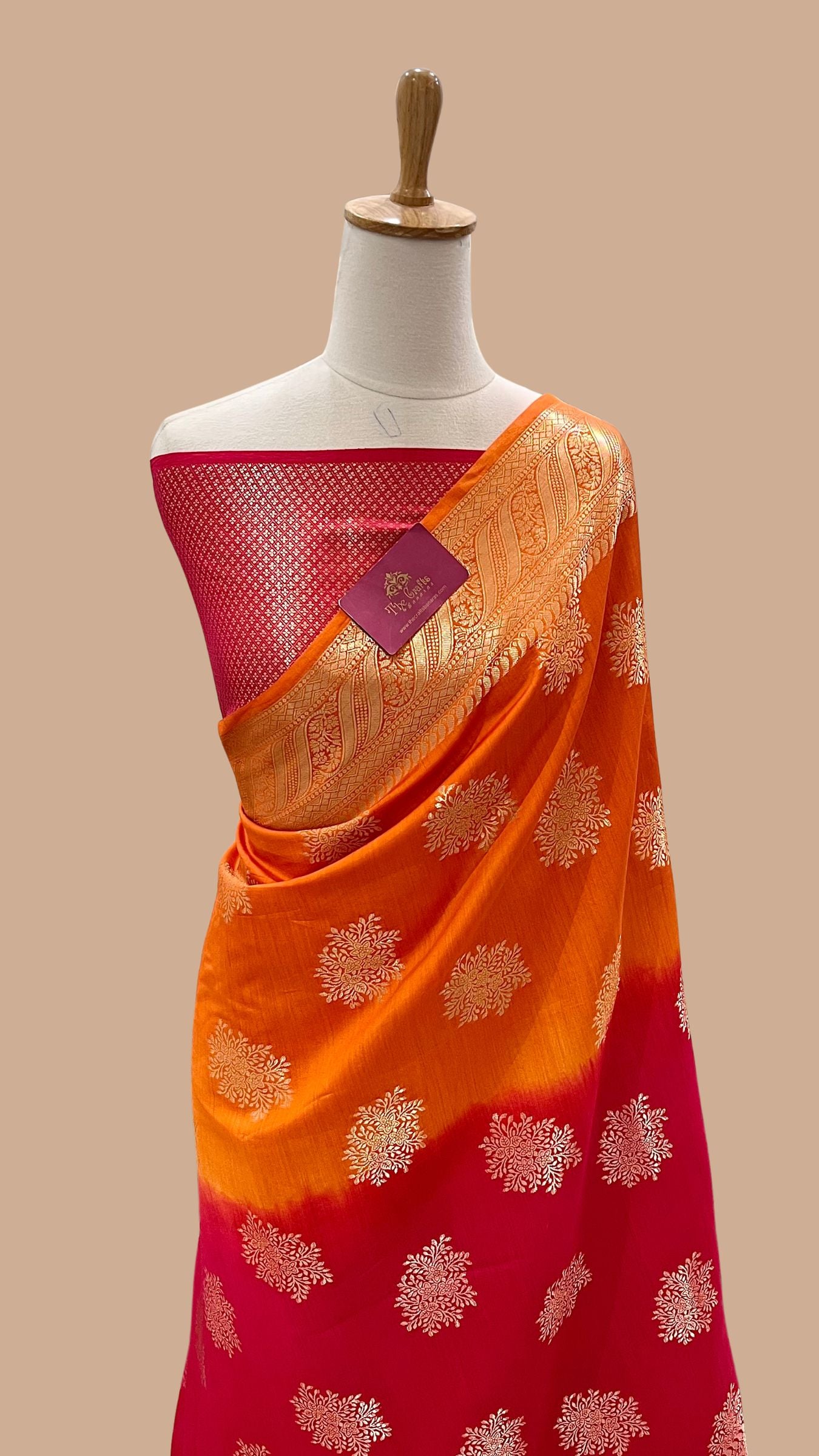 Pure Chiniya Silk Banarasi Saree