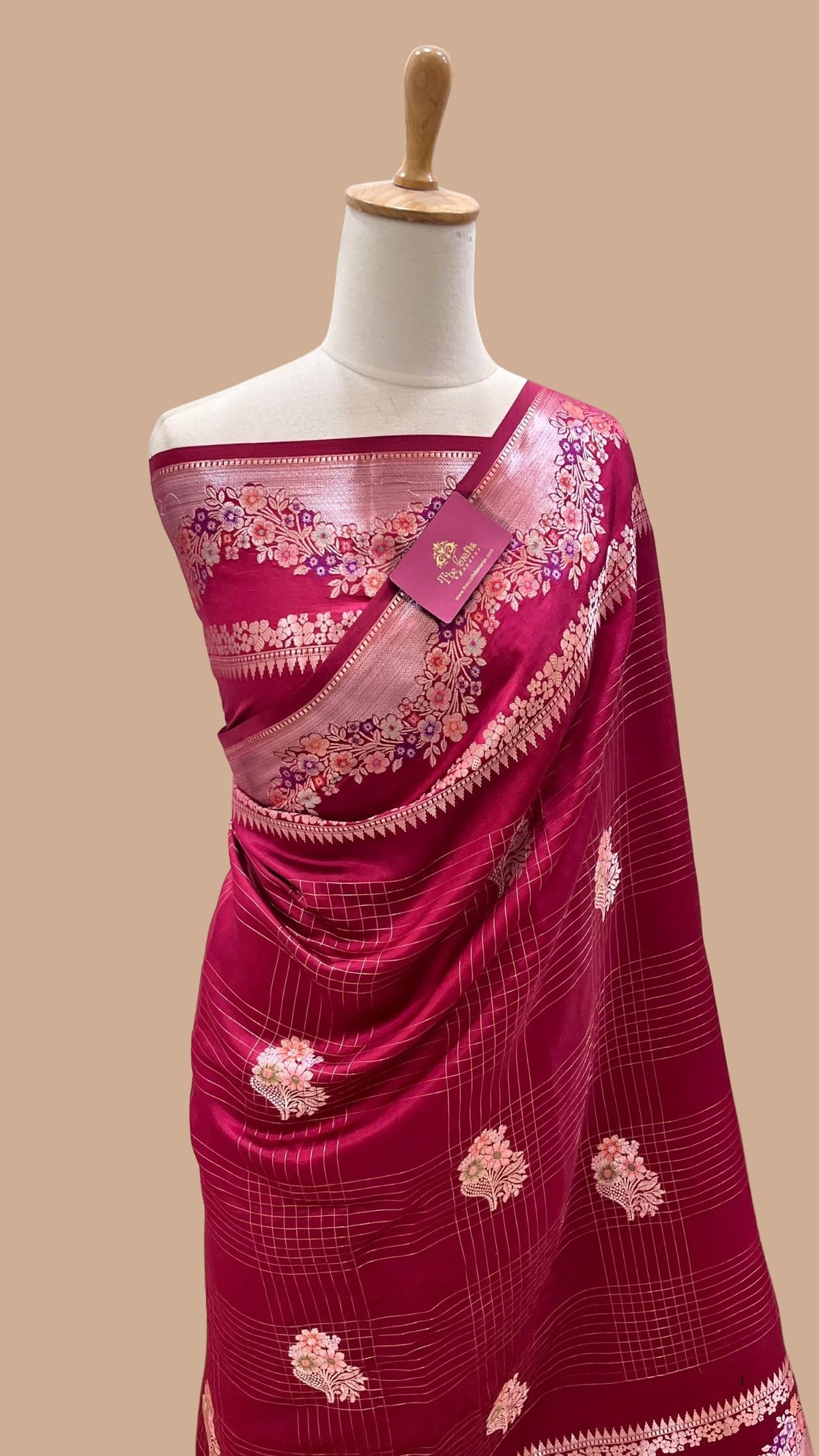 Pure Mango Silk Handloom Banarasi Saree