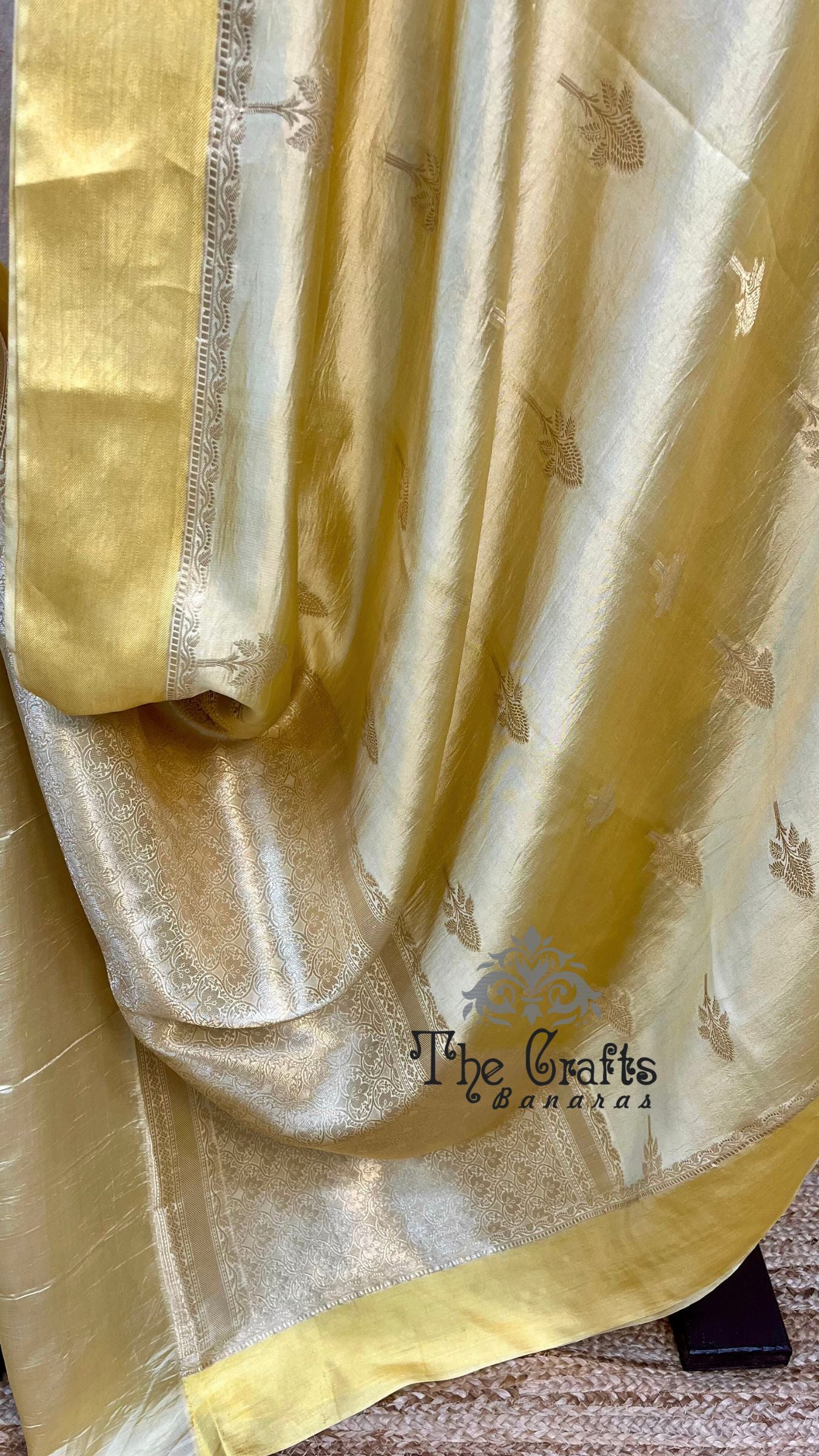 Pure Mango Silk Banarasi Saree