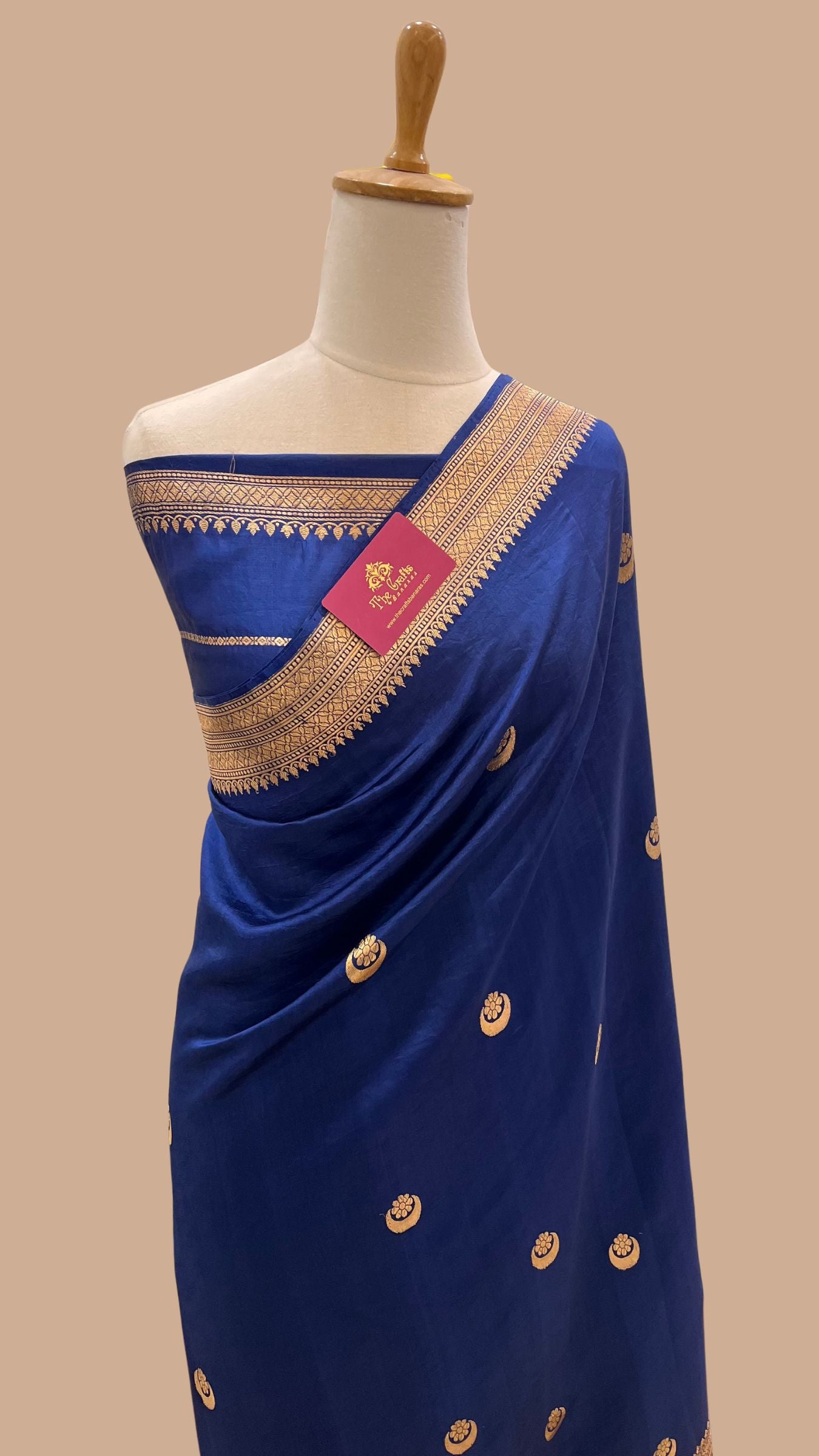 Pure Mango Silk Handloom Banarasi Saree