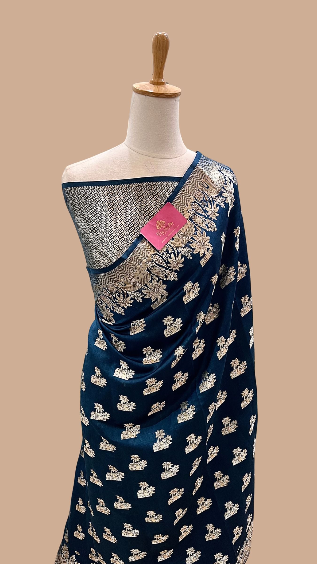 Pure Chiniya Silk Banarasi Saree