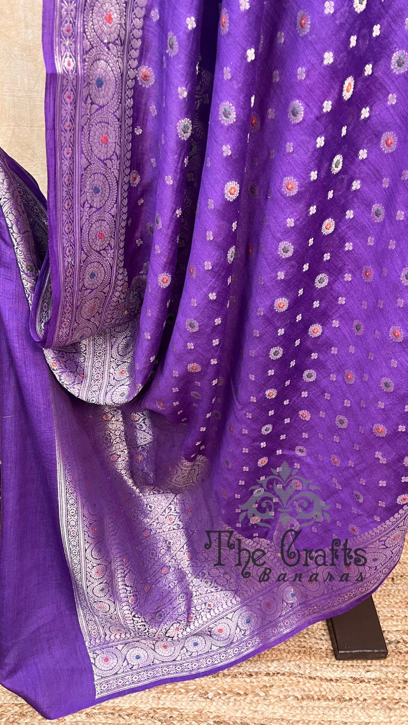 Pure Munga Silk Banarasi Saree