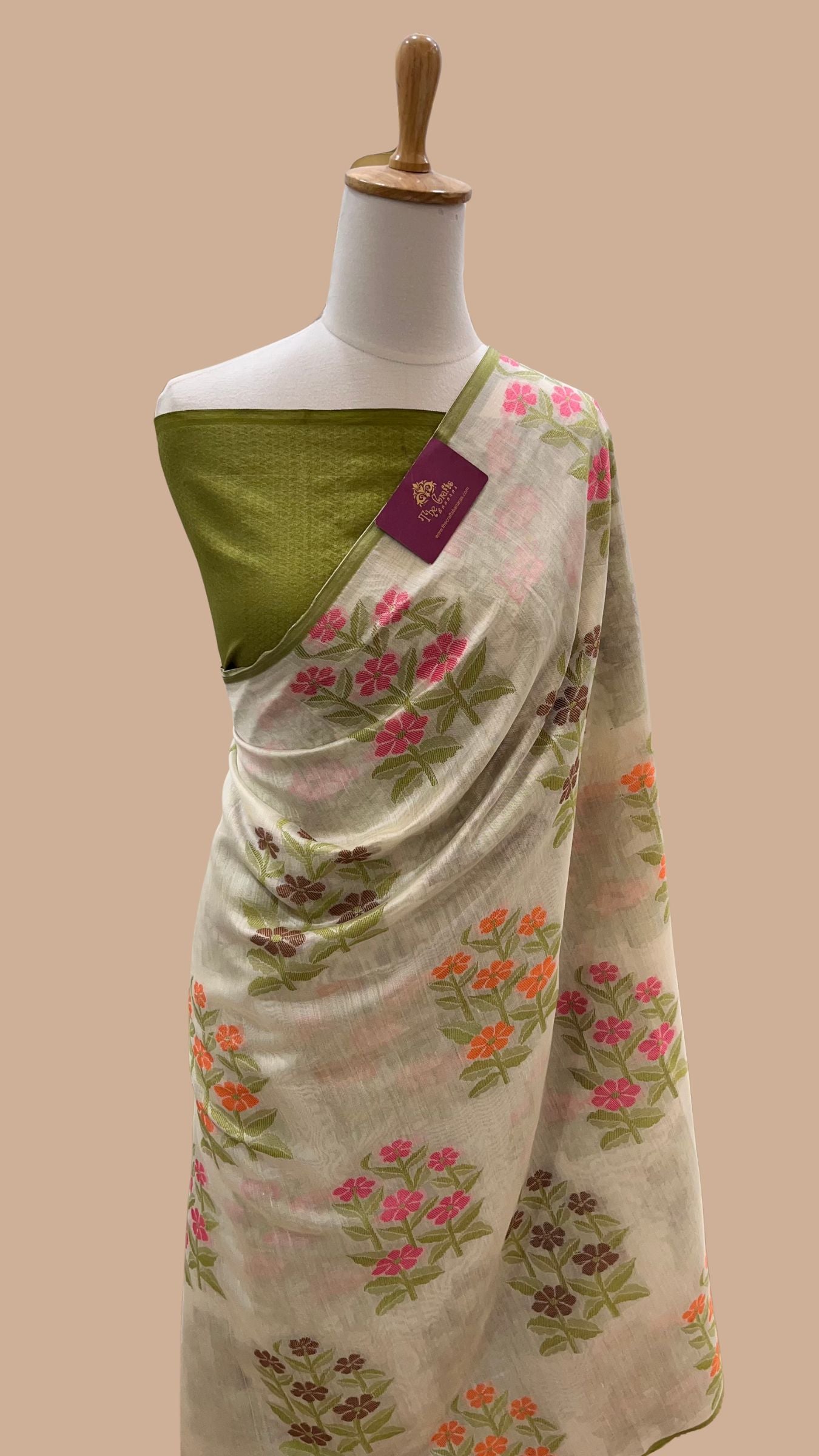 Pure Chiniya Silk Banarasi Saree