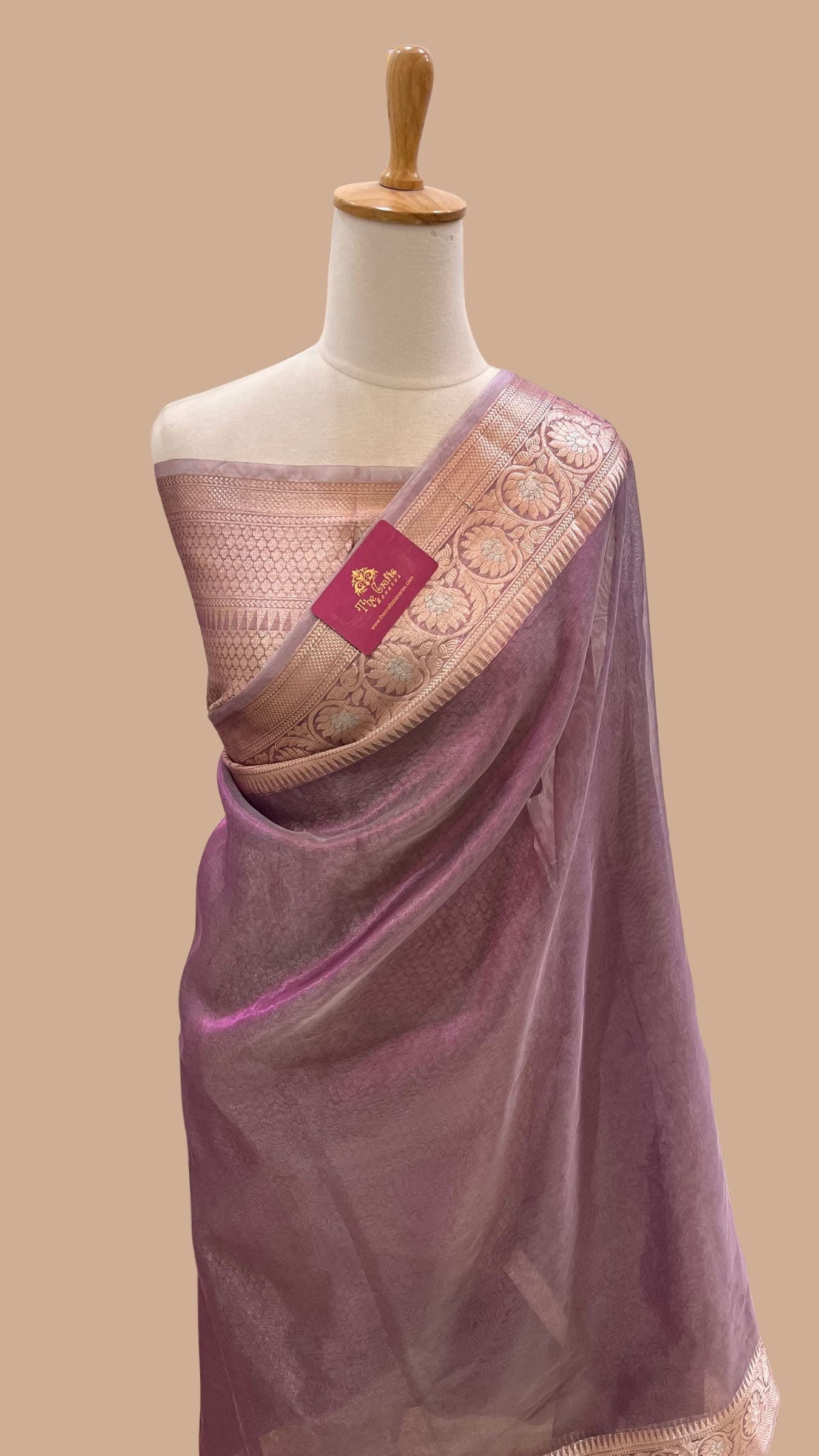 Pure Kora Tissue Silk Banarasi Saree