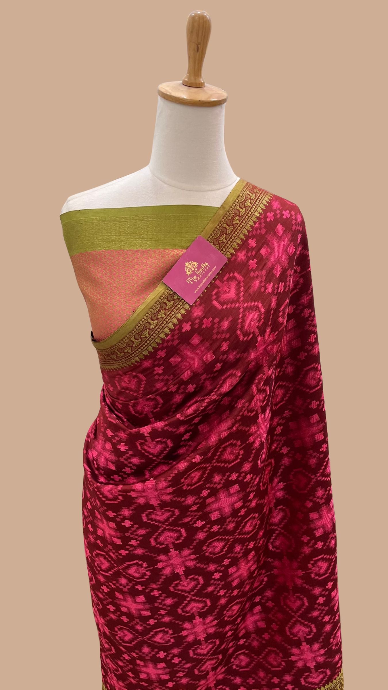 Pure Chiniya Silk Banarasi Saree