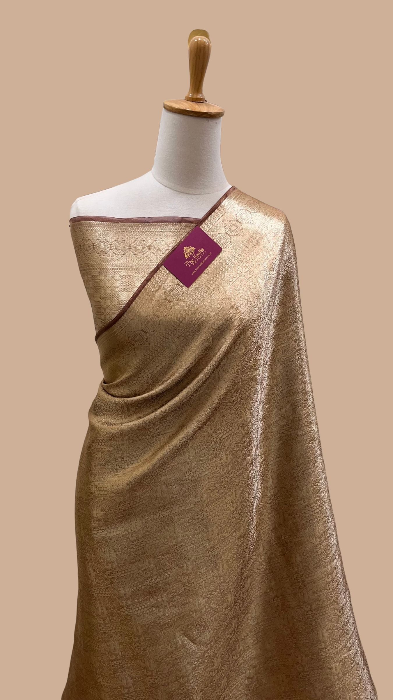 Pure Tissue Brocade Banarasi Saree